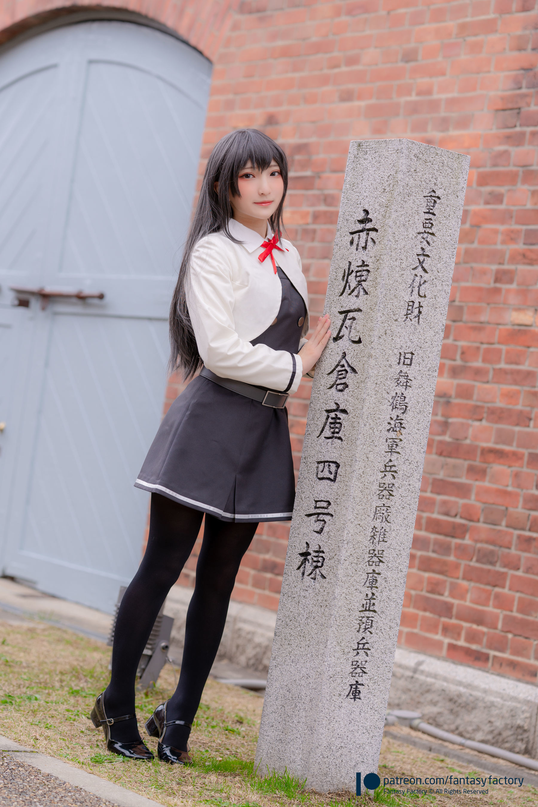 [COS福利] 小丁Cosplay 2020.01 [Fantasy Factory] 黑丝 和服 JK/(89P)