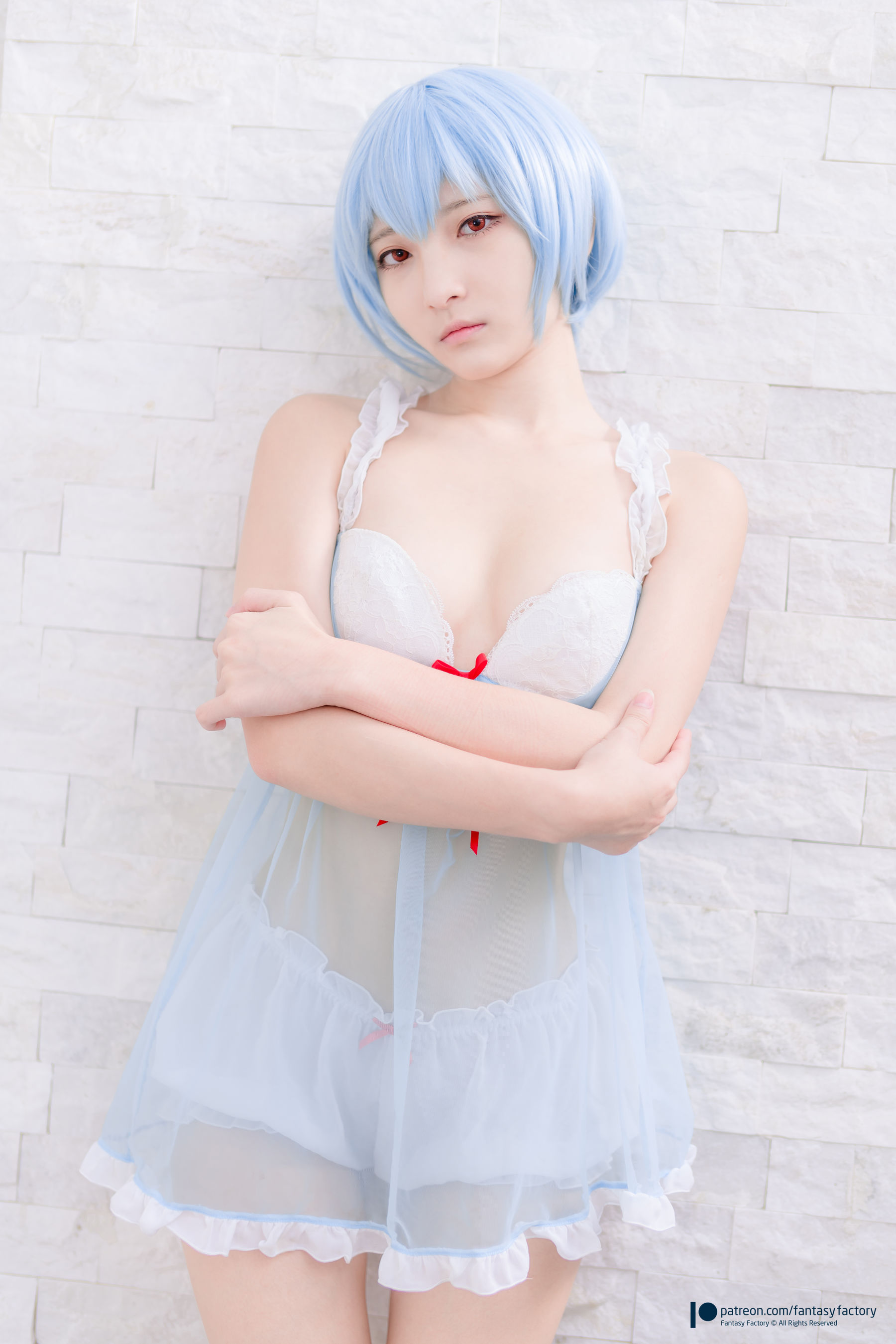 [COS福利] 小丁 [Fantasy Factory] Rei Ayanami 綾波レイ/(23P)