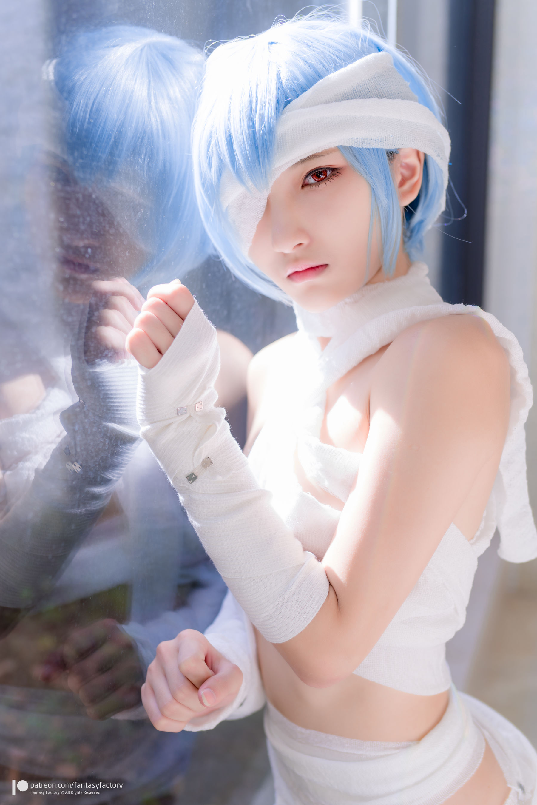 [COS福利] 小丁 [Fantasy Factory] Rei Ayanami 綾波レイ/(23P)