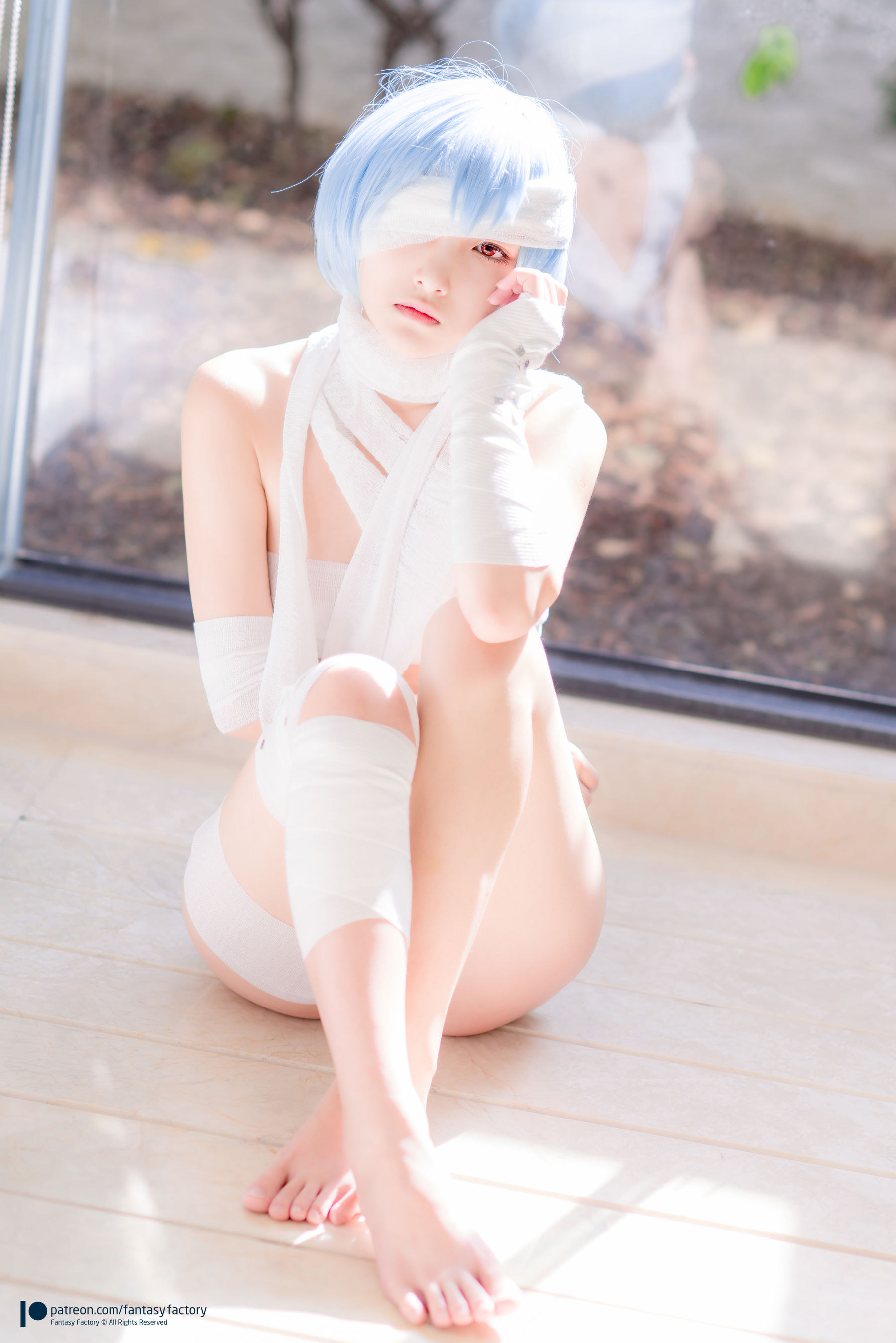 [COS福利] 小丁 [Fantasy Factory] Rei Ayanami 綾波レイ/(23P)