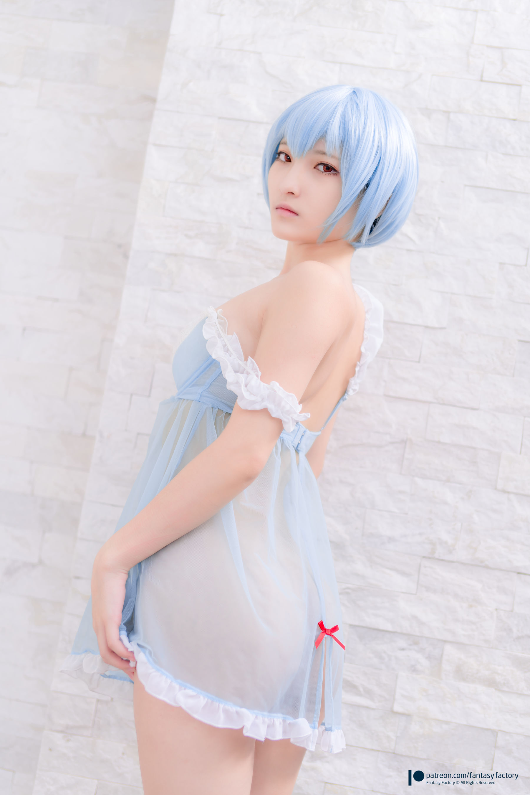 [COS福利] 小丁 [Fantasy Factory] Rei Ayanami 綾波レイ/(23P)