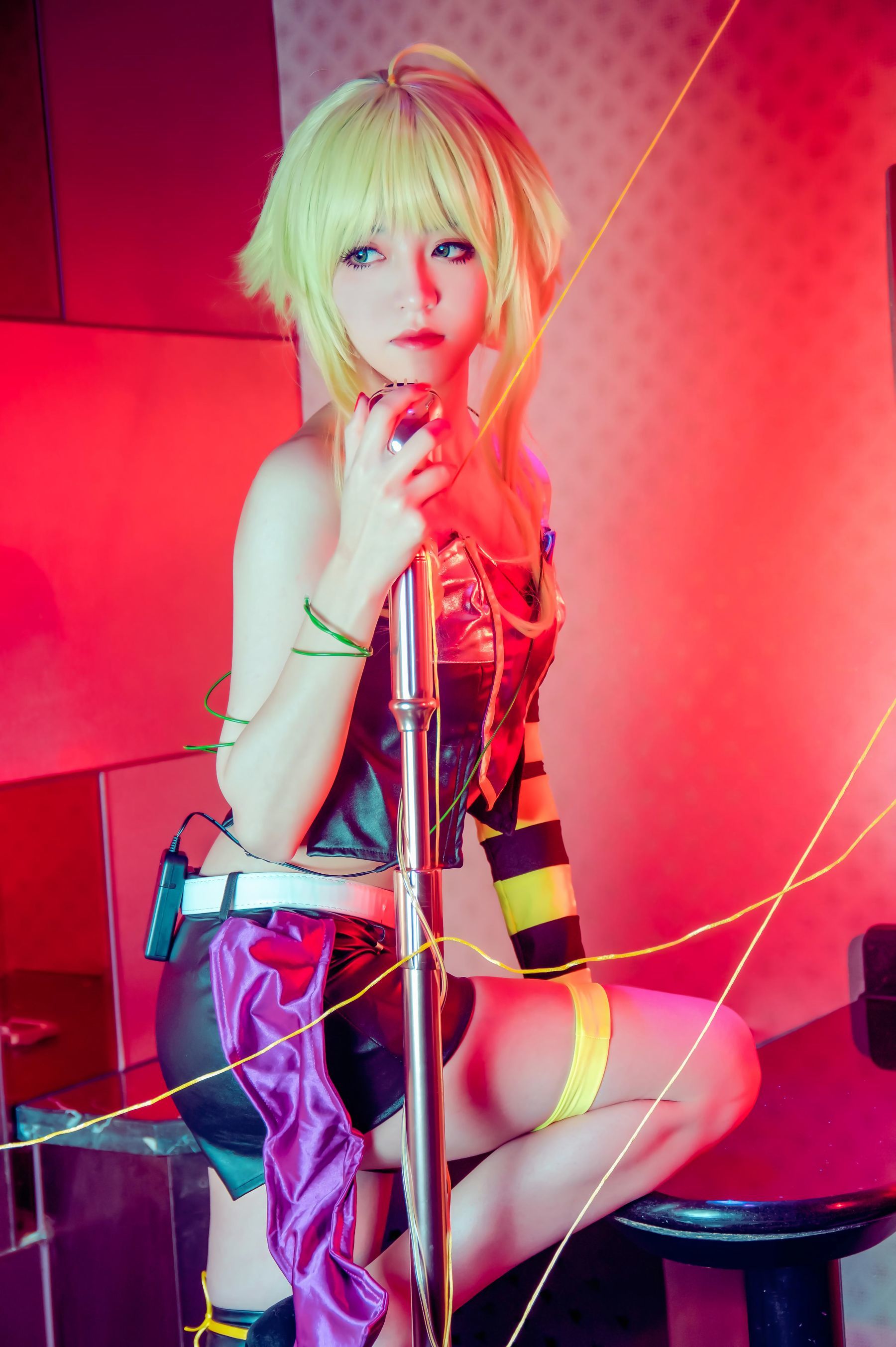 [COS福利] Coser__KETTOE - V家 GUMI/(10P)