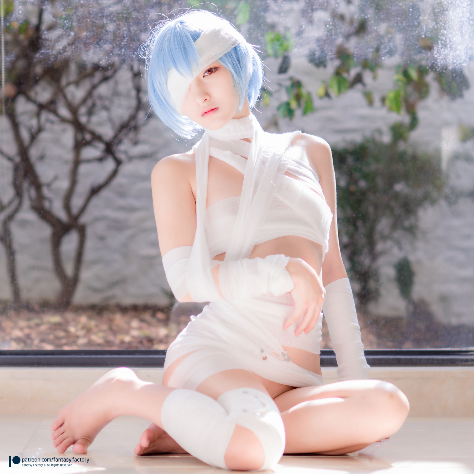 [COS福利] 小丁 [Fantasy Factory] Rei Ayanami 綾波レイ/(23P)