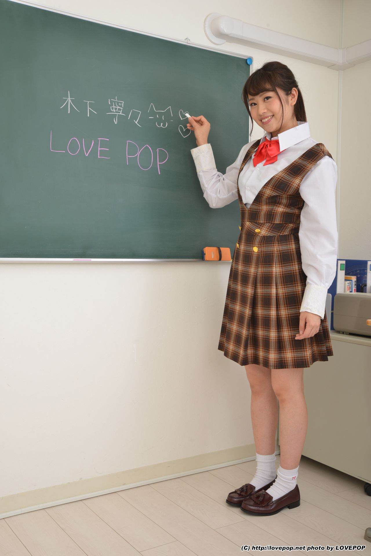 Nene Kinoshita 木下寧々 教室系列Set6 [LovePop]/(78P)