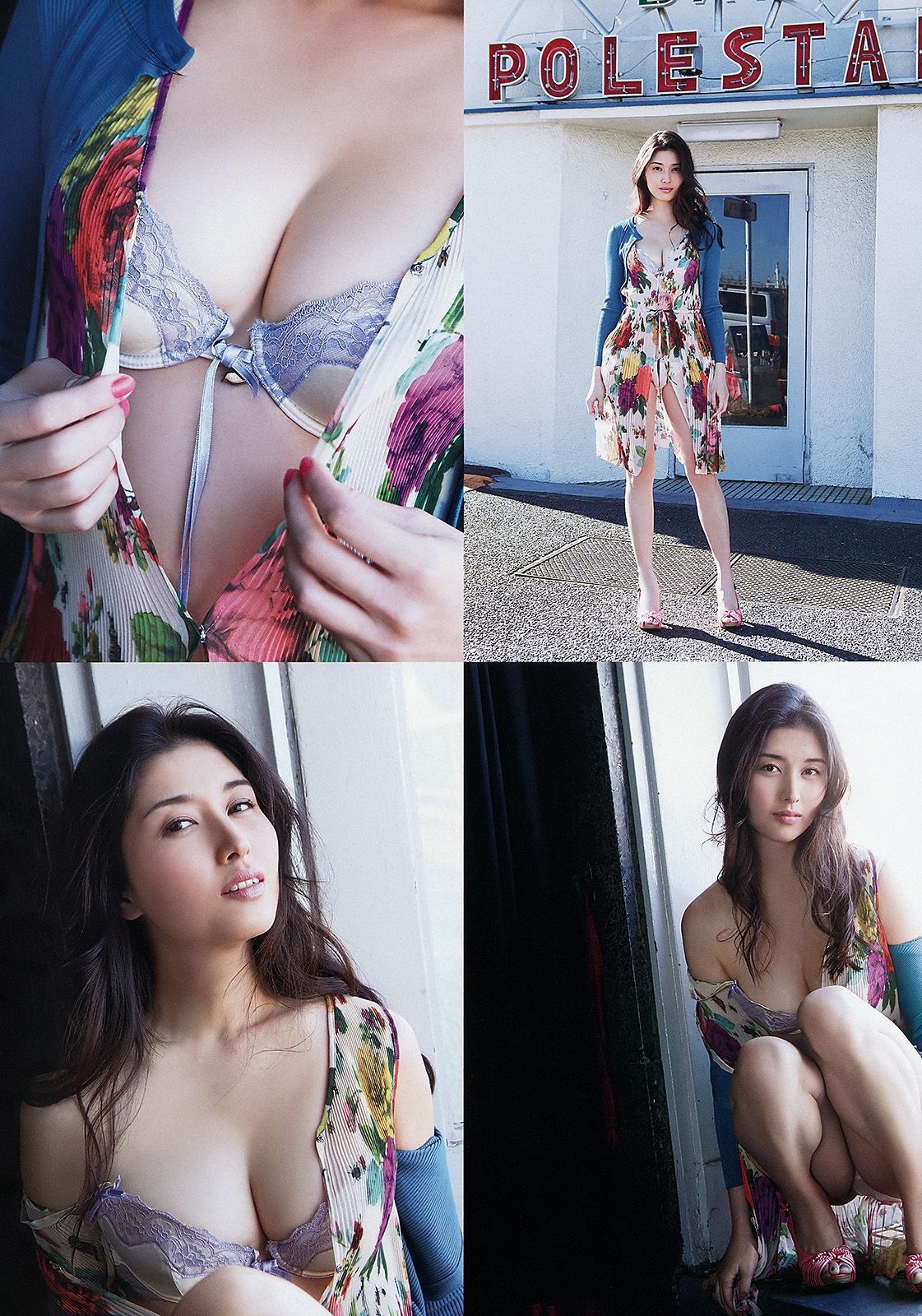 橋本マナミ 横山美雪 冬月かえで [Young Animal Arashi 岚特刊] No.04 2015年 写真杂志/(17P)