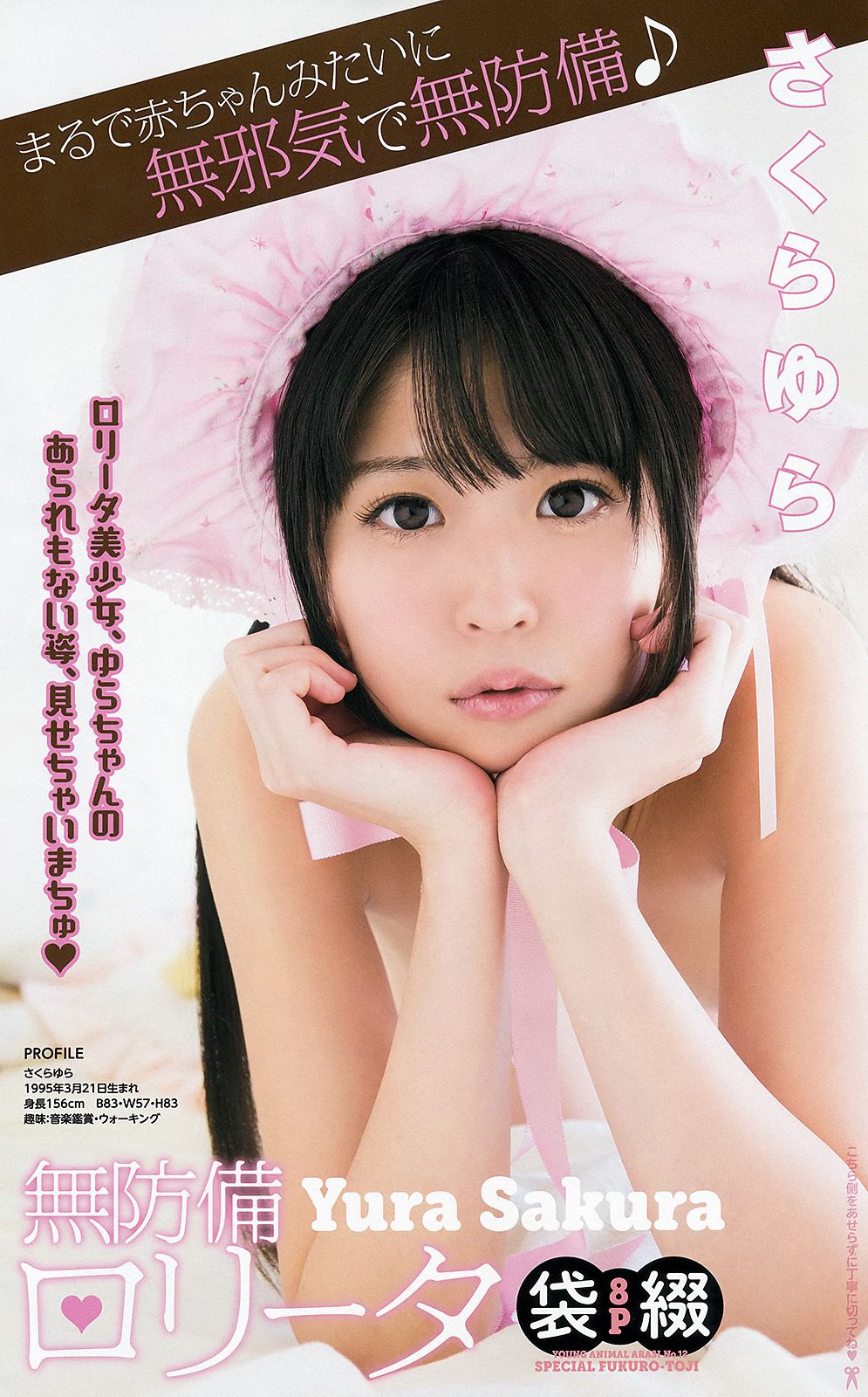 安枝瞳 犬童美乃梨 さくらゆら [Young Animal Arashi 岚特刊] No.12 2015年 写真杂志/(22P)