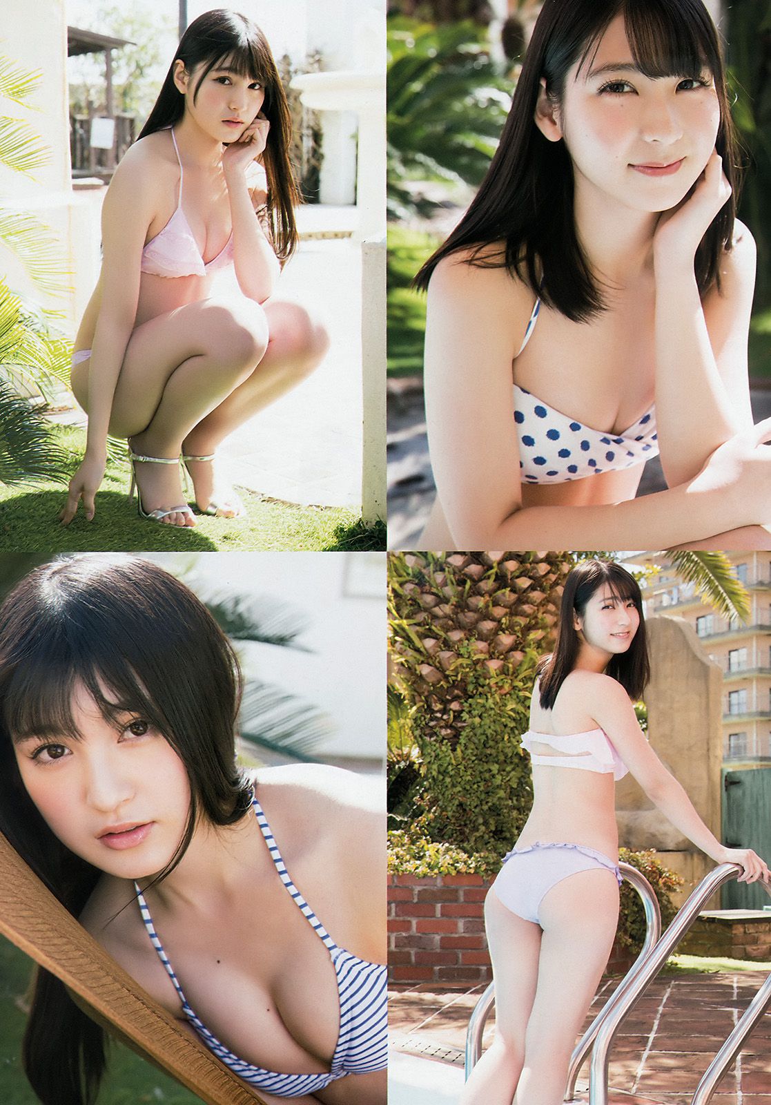 松岡菜摘 神志那結衣 [Young Animal Arashi 岚特刊] No.06 2017年 写真杂志/(9P)