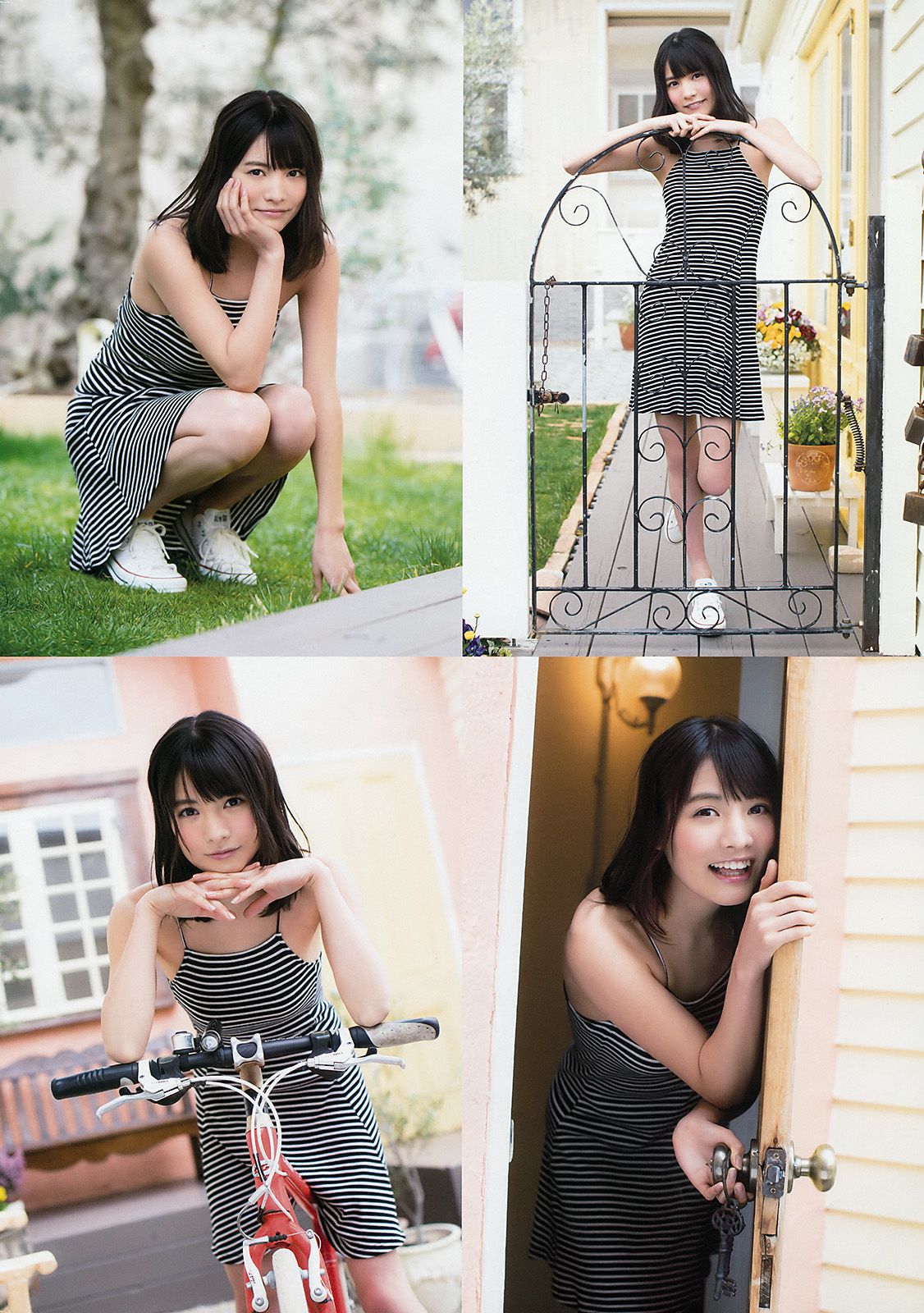 滝口ひかり 松永有紗 [Young Animal] 2017年No.10 写真杂志/(17P)