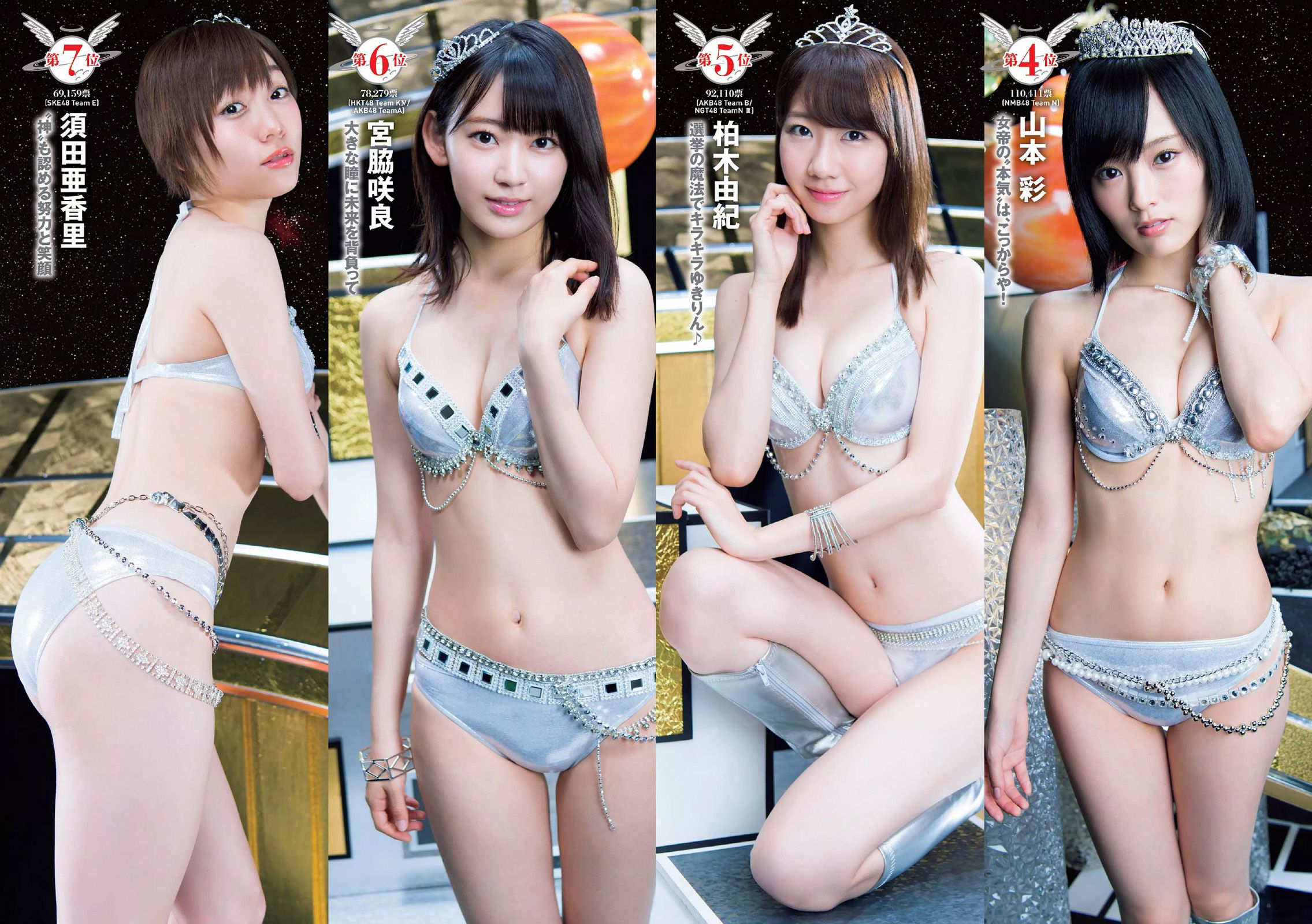 AKB48 佐野ひなこ 坂口佳穂 小島瑠璃子 内田理央 早瀬あや [Weekly Playboy] 2016年No.33 写真杂志/(28P)