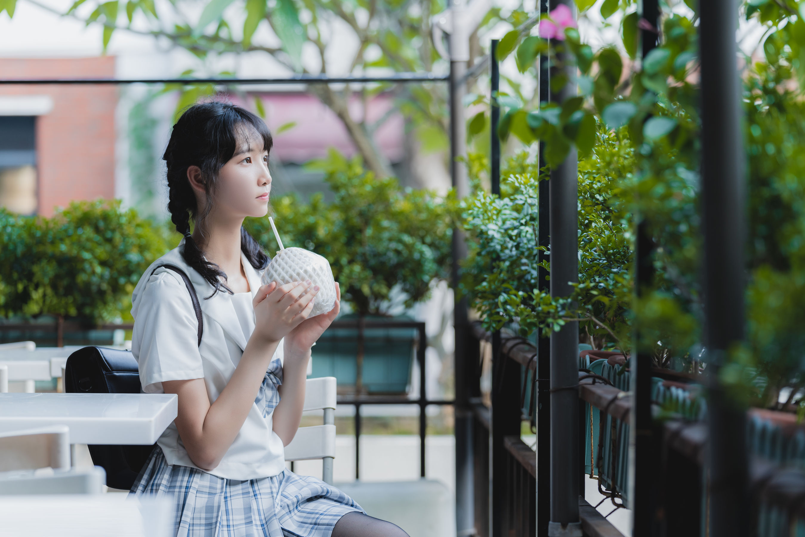 清纯妹子西瓜 制服/(18P)