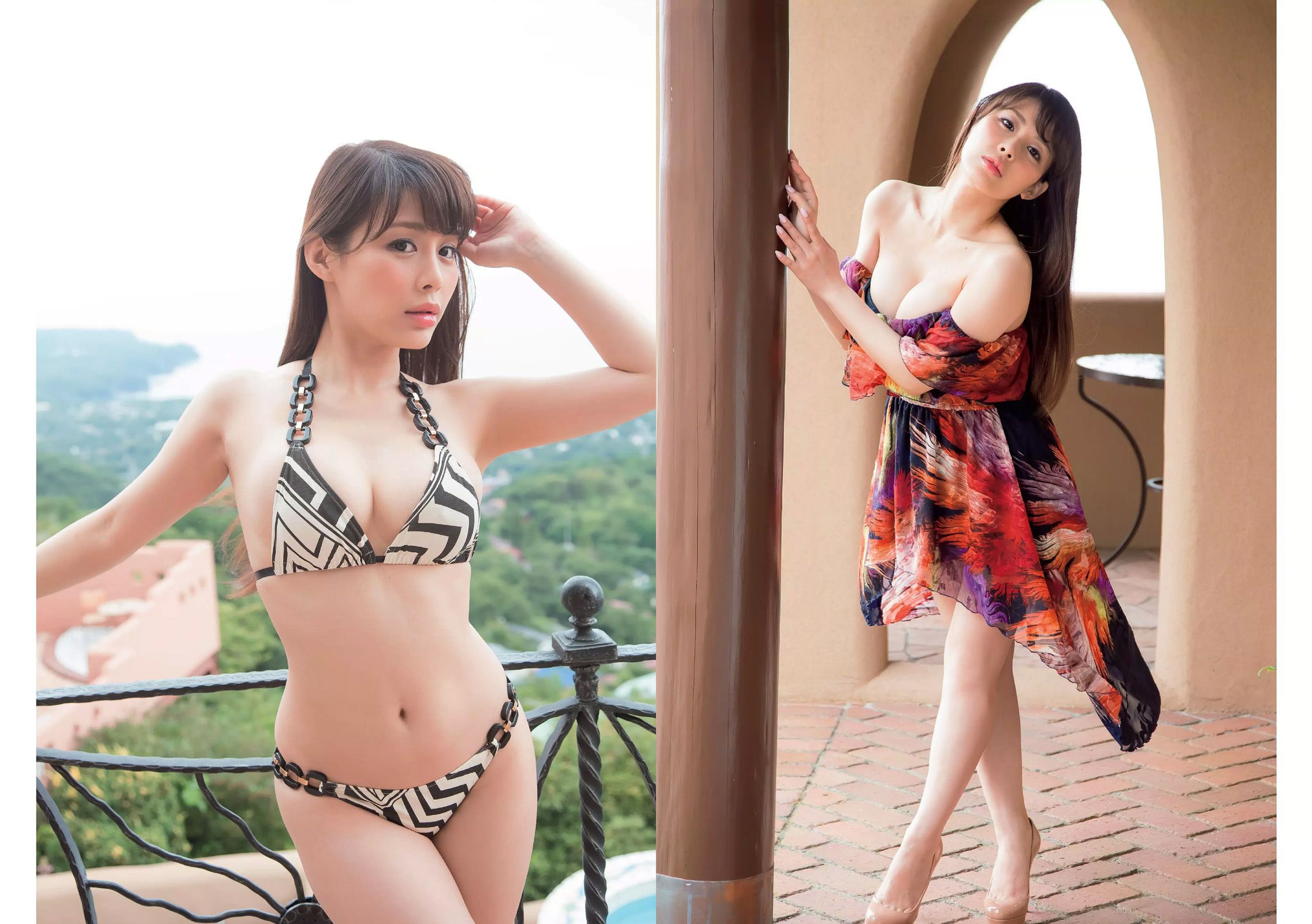 伊東紗冶子 美馬怜子 杉本有美 佐藤麗奈 吉木りさ 遠山茜子 七菜乃 [Weekly Playboy] 2016年No.36 写真杂志/(25P)