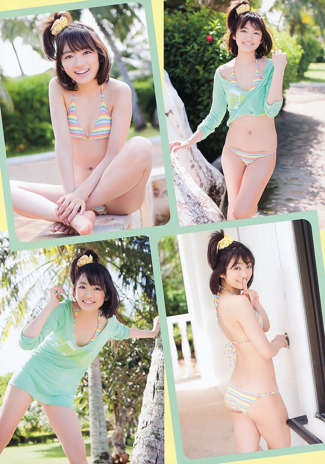 小池里奈 森田涼花 小倉奈々 [Young Animal] 2011年No.12 写真杂志/(20P)