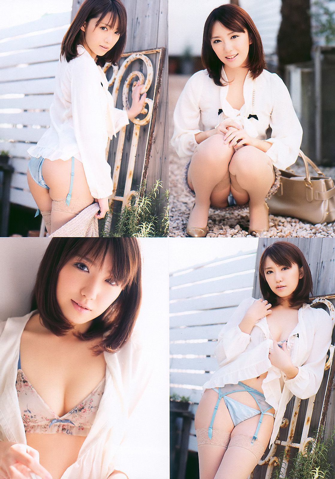 西田麻衣 浅倉結希 ほしのあすか 葵つかさ [Young Animal] 2011年No.02 写真杂志/(22P)