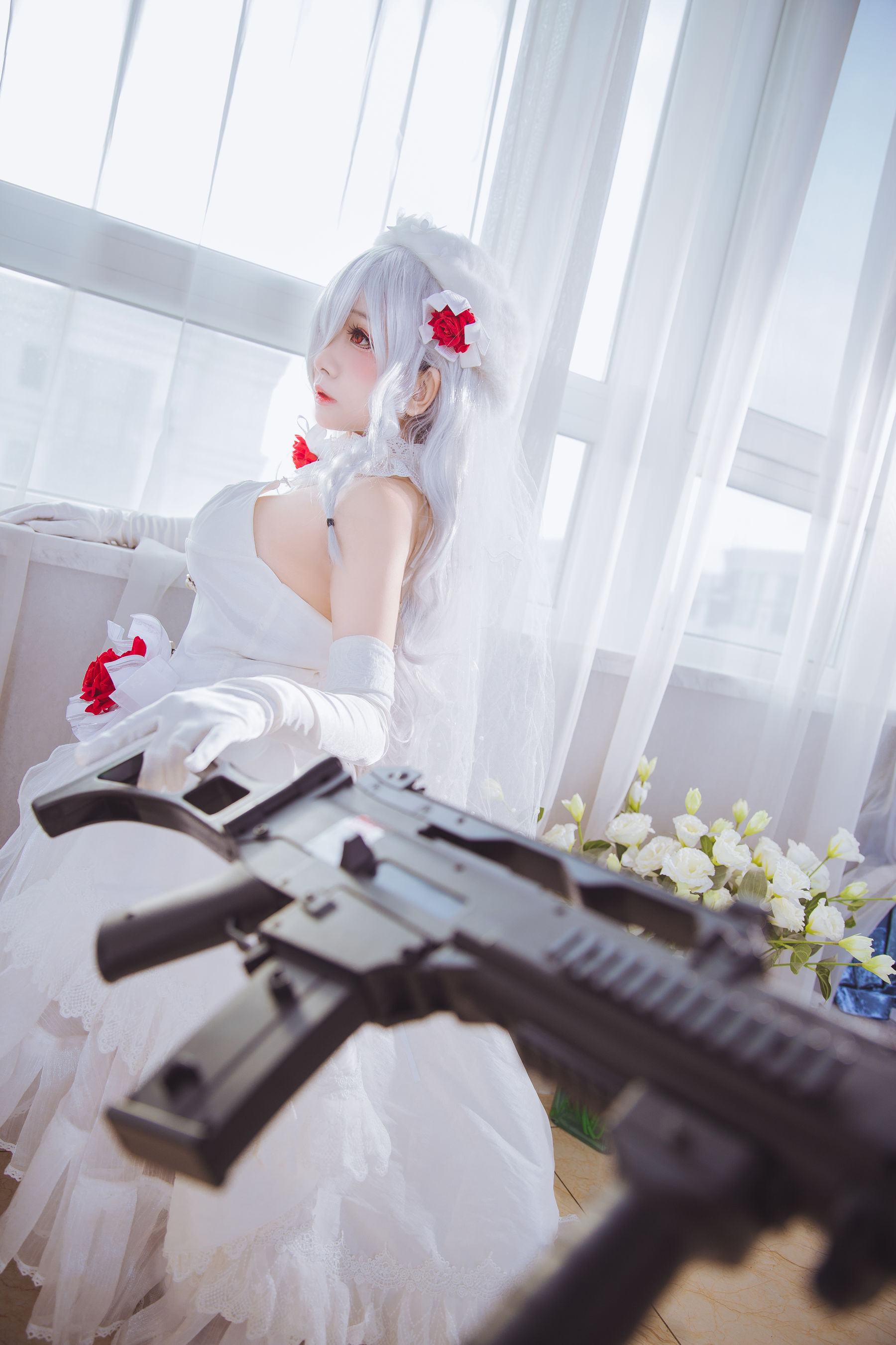 Cosplay日奈娇 g36c 礼服/(40P)