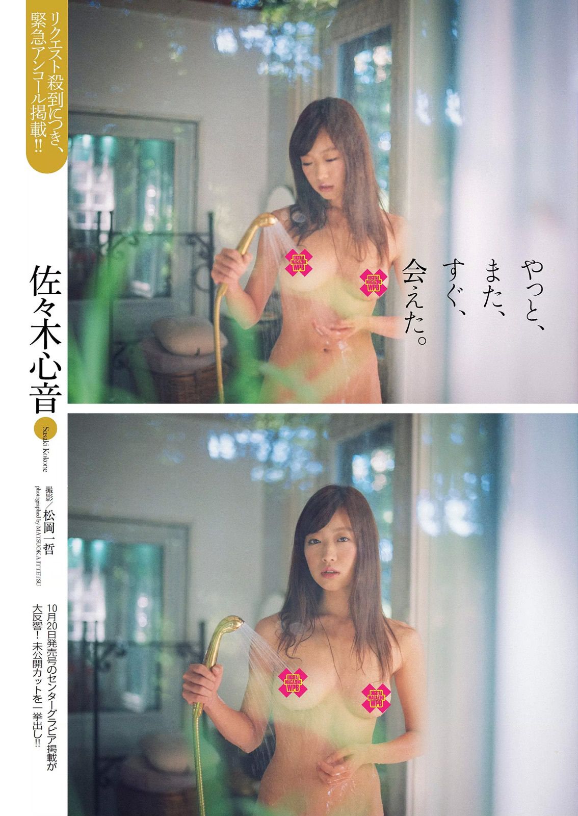 橋本マナミ 澤田夏生 金子栞 川本紗矢 佐々木心音 鈴木真夕 [Weekly Playboy] 2014年No.48 写真杂志/(37P)