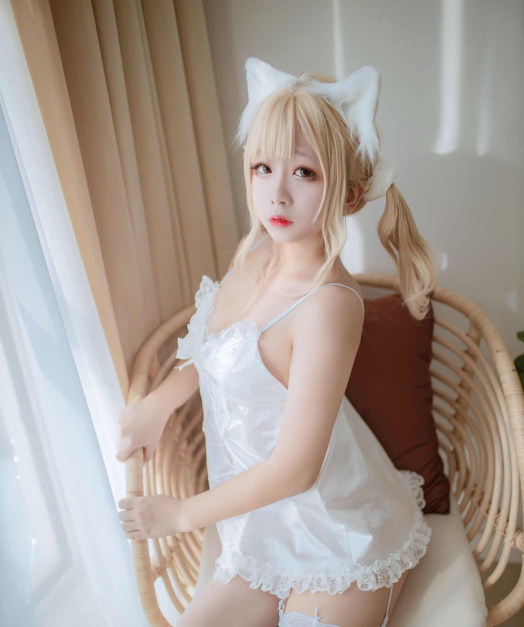 Cosplay日奈娇 私房双人猫耳/(43P)