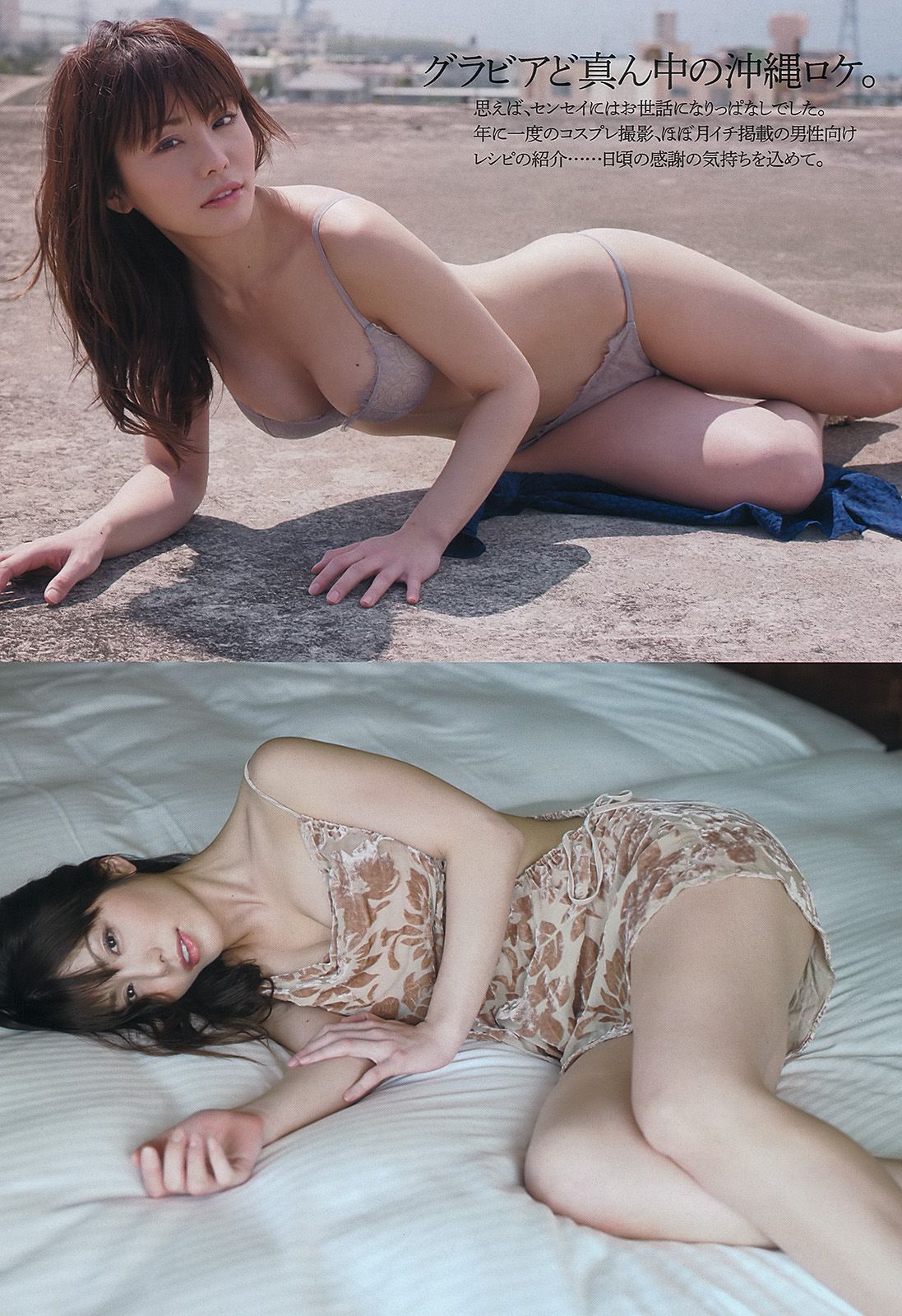 壇蜜 森崎友紀 阿部菜渚美 高橋みなみ 许维恩 池田夏希 [Weekly Playboy] 2013年No.15 写真杂志/(48P)