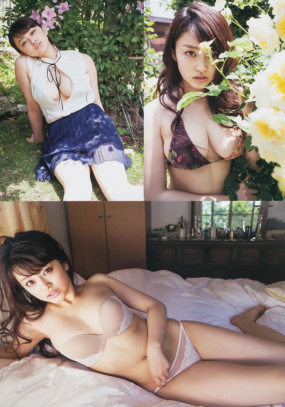 乃木坂46 小池里奈 山地まり 出水麻衣 江田結香 副島美咲 [Weekly Playboy] 2013年No.27 写真杂志/(50P)