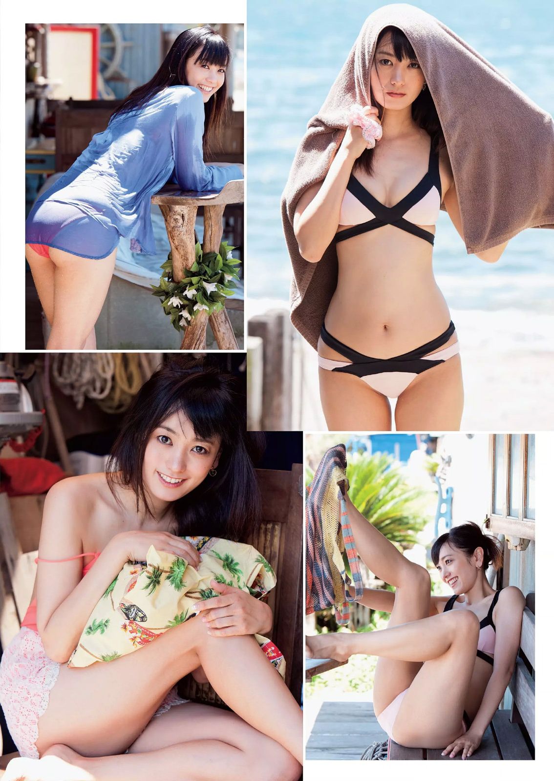 NMB48 都丸紗也華 脊山麻理子 吉木りさ 夏目ナナ 八反安未果 [Weekly Playboy] 2014年No.45 写真杂志/(41P)