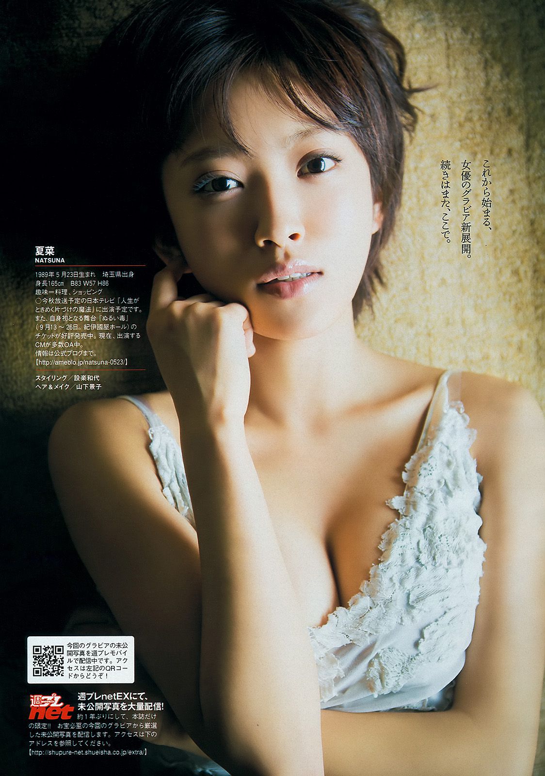 夏菜 大场美奈 島崎遙香 篠崎愛 中条あやみ [Weekly Playboy] 2013年No.32 写真杂志/(45P)