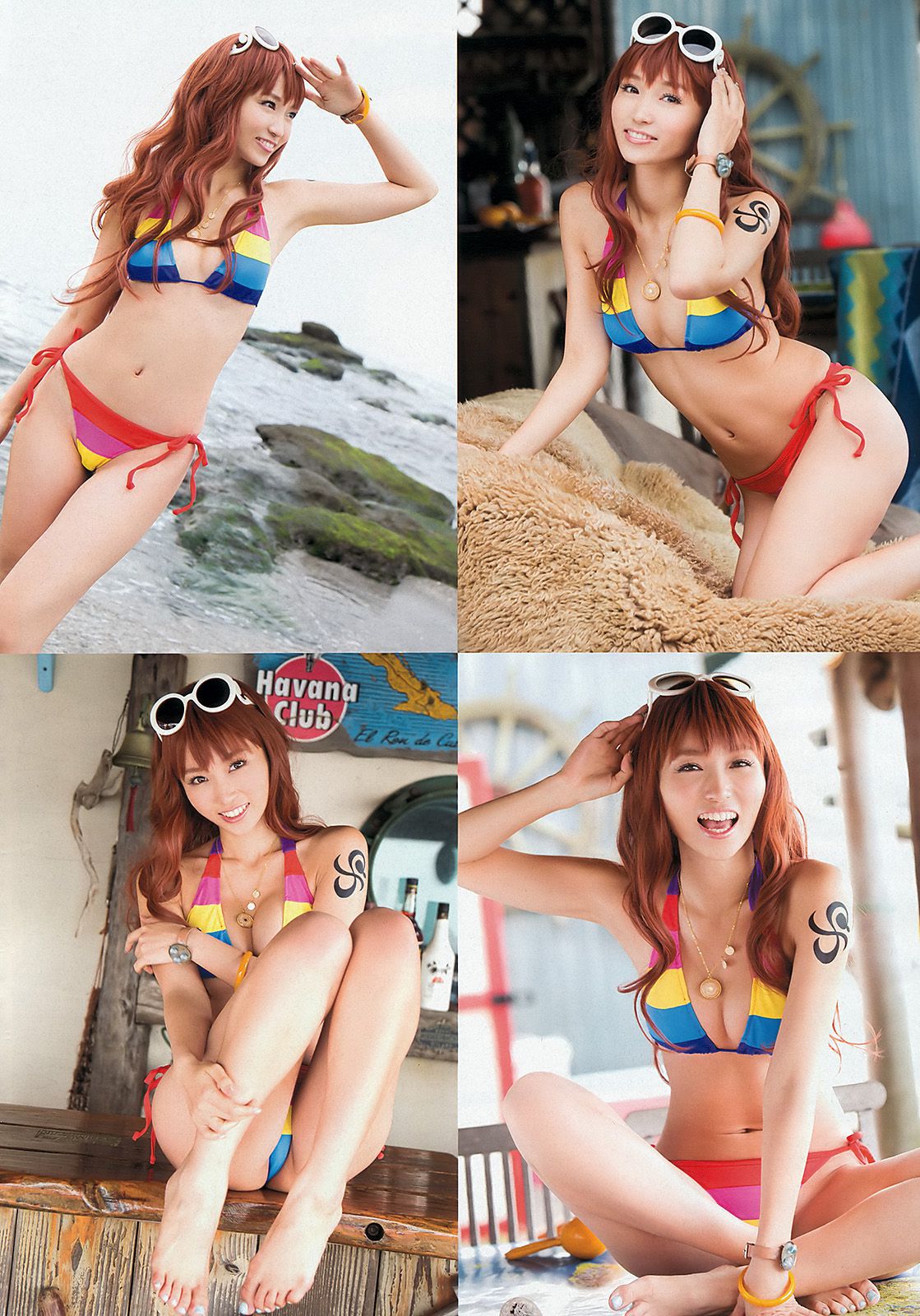 吉木りさ 紗綾 杉原杏璃 鈴木ふみ奈 原幹恵 SKE48 [Weekly Playboy] 2012年No.52 写真杂志/(42P)