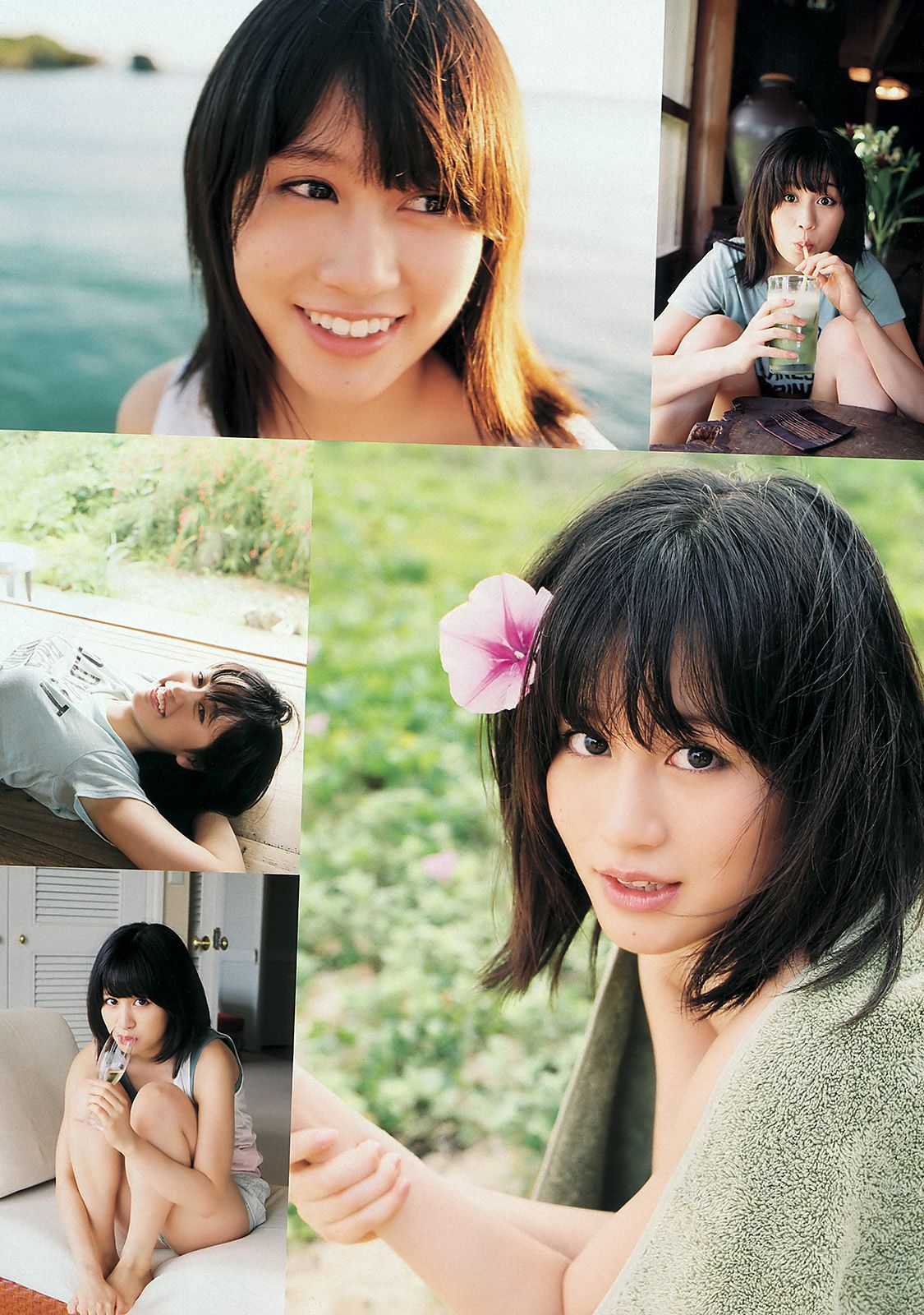 AKB48 前田敦子 梨里杏 岡田紗佳 [Weekly Playboy] 2012年No.36 写真杂志/(59P)