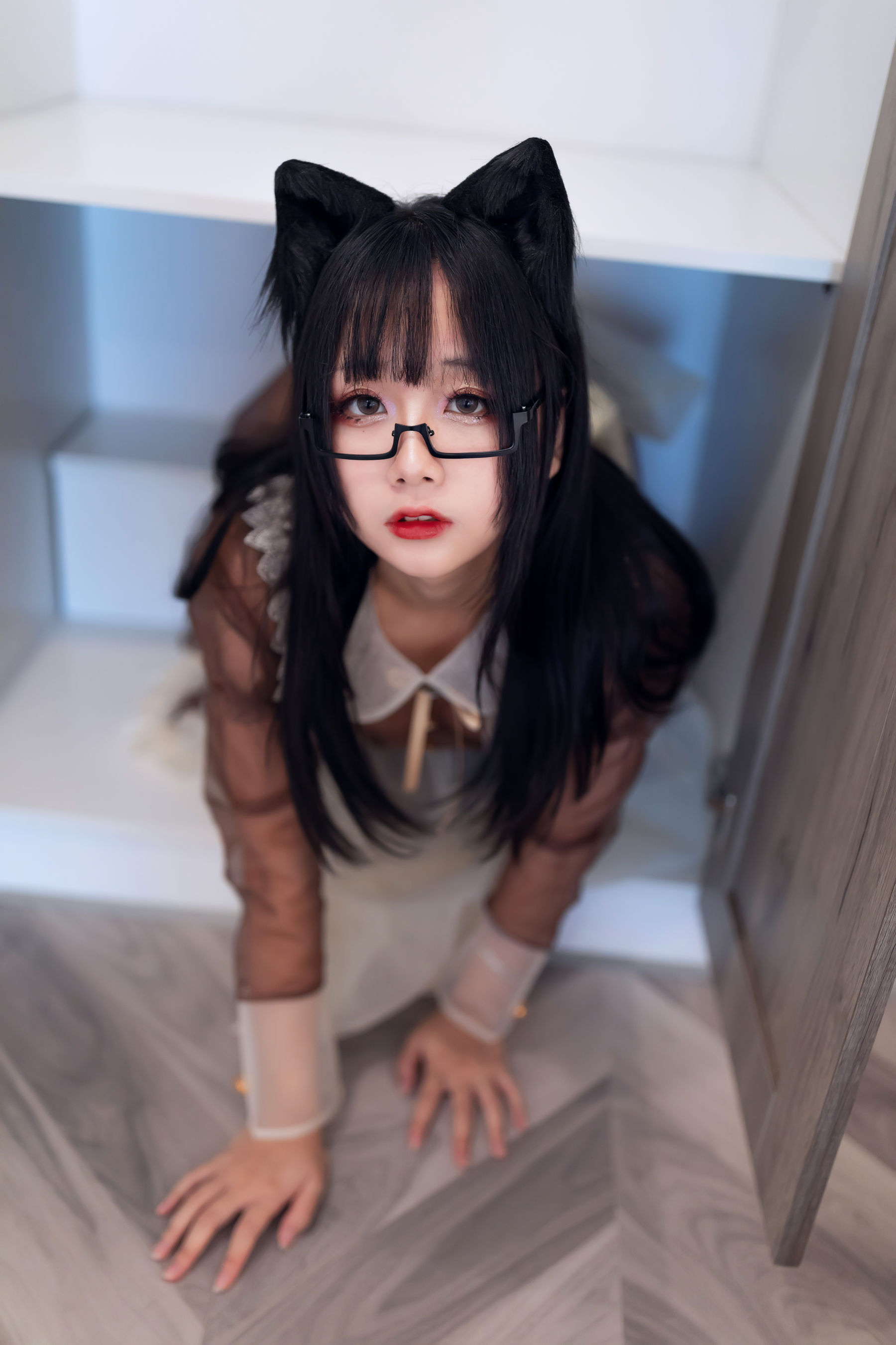 Cosplay日奈娇 透明女仆/(47P)