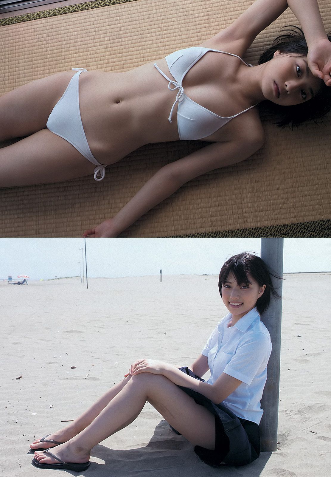 有村架純 高见奈央 山地まり 坛蜜 麻生希 安達祐実 翁长夕贵 [Weekly Playboy] 2013年No.33-34 写真杂志/(54P)