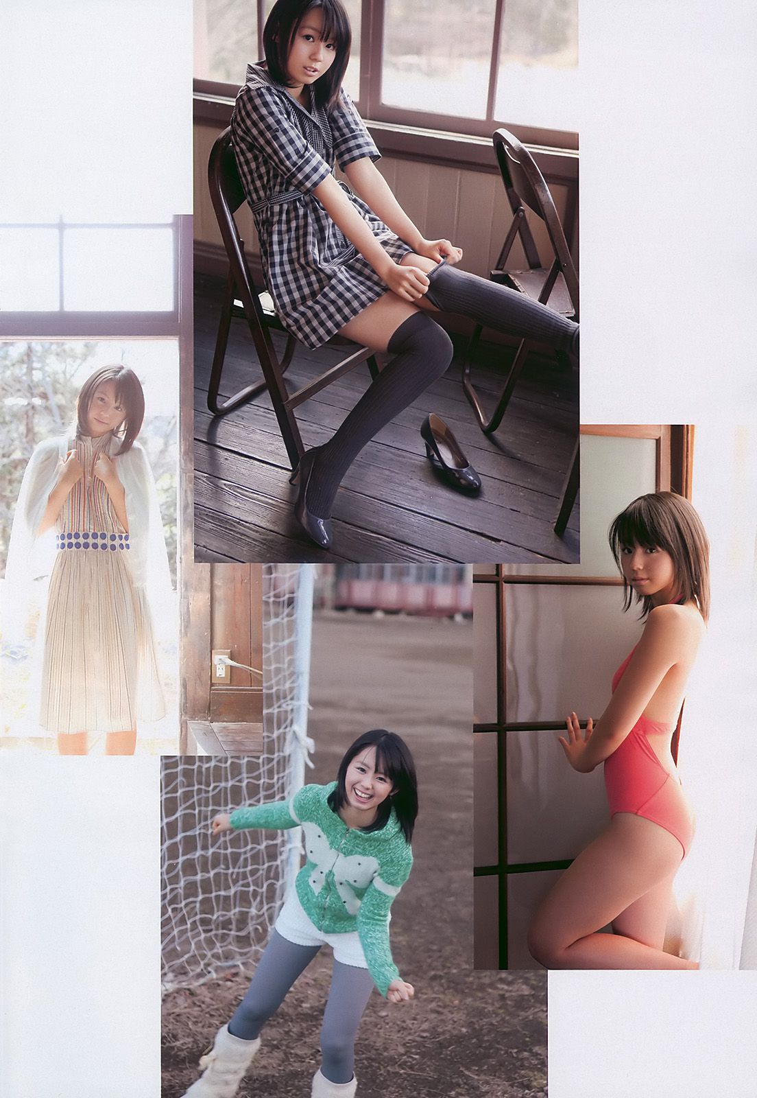 神戸蘭子 護あさな 右手愛美 小池里奈 宮崎美穂 [Weekly Playboy] 2010年No.08 写真杂志/(28P)