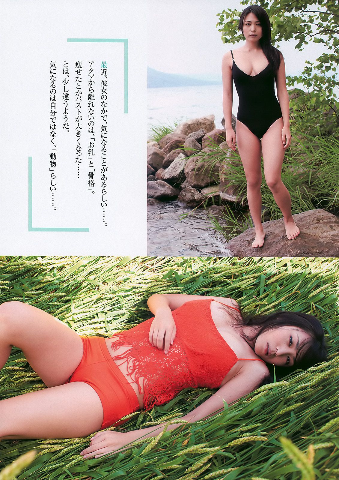 逢沢りな 川村ゆきえ 周韦彤 森田美位子 可愛きょうこ [Weekly Playboy] 2010年No.41 写真杂志/(37P)