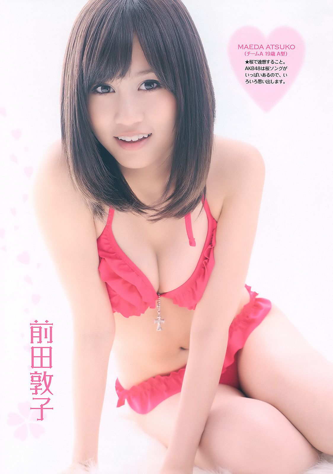 AKB48 藤原令子 齐藤真利奈 吉木りさ 滝川綾 嘉门洋子 [Weekly Playboy] 2011年No.09 写真杂志/(40P)