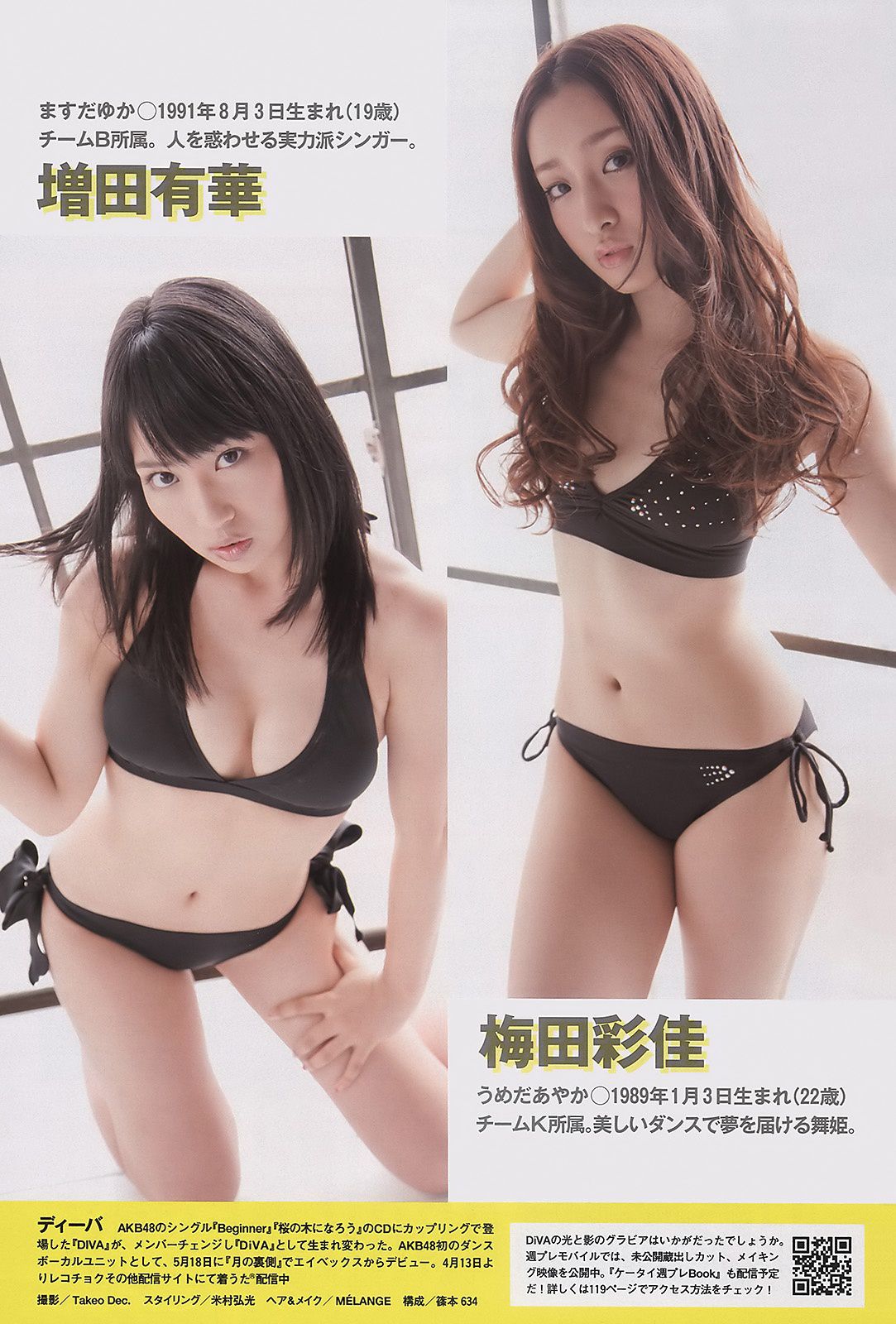 AKB48 逢沢りな 中西美帆 小泉麻耶 [Weekly Playboy] 2011年No.18 写真杂志/(36P)