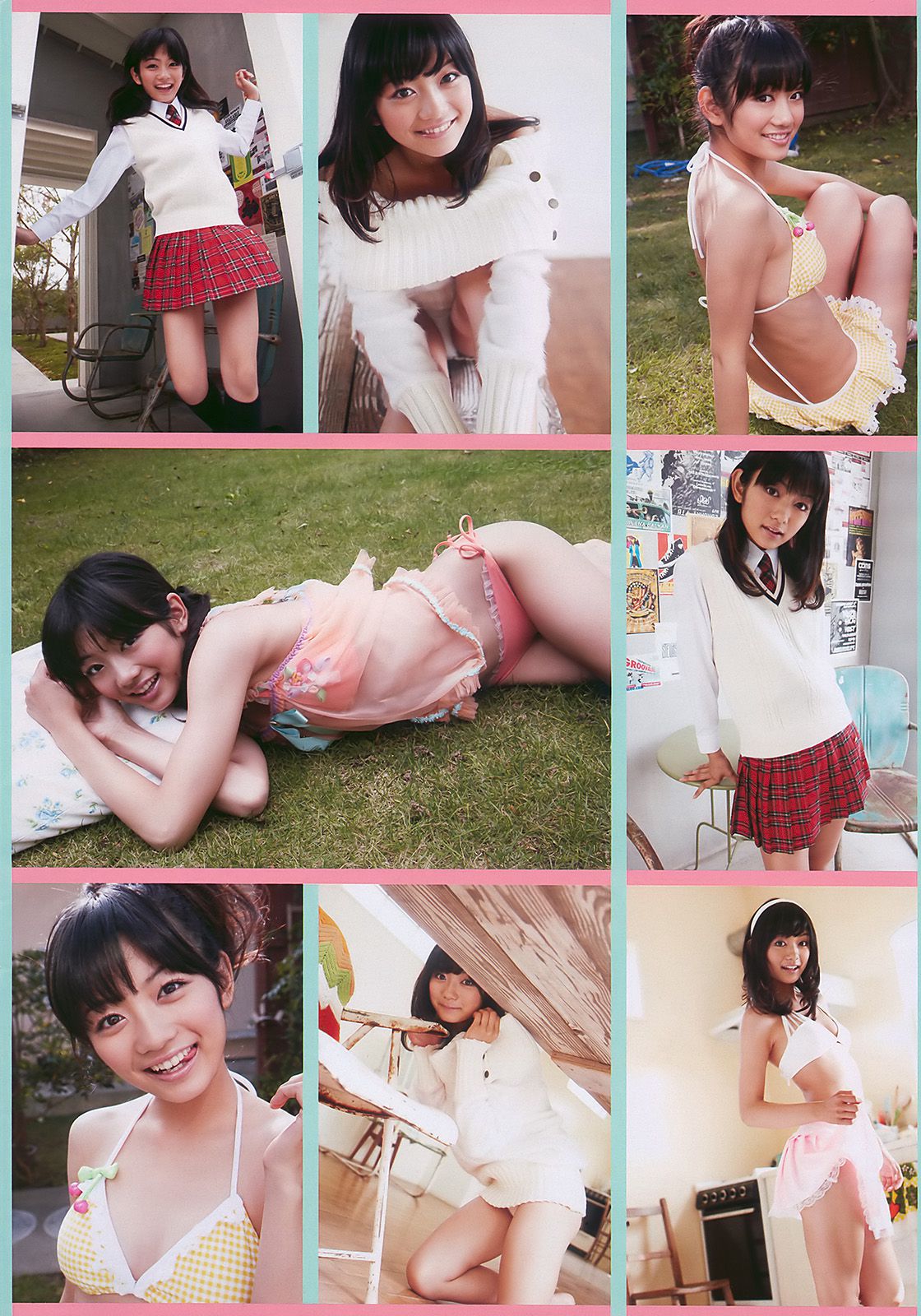 AKB48 安めぐみ 森田涼花 立花麗美 [Weekly Playboy] 2010年No.09 写真杂志/(22P)