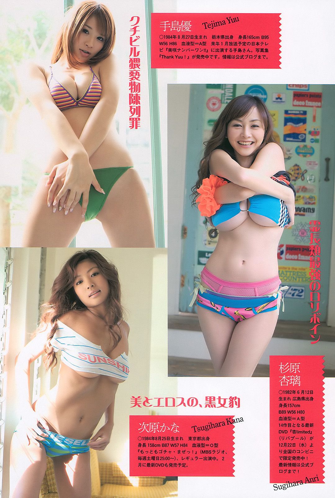 AKB48 岩佐真悠子 竹富聖花 小岛庆子 杉原杏璃 次原かな 手島優 [Weekly Playboy] 2011年No.01-02 写真杂志/(41P)