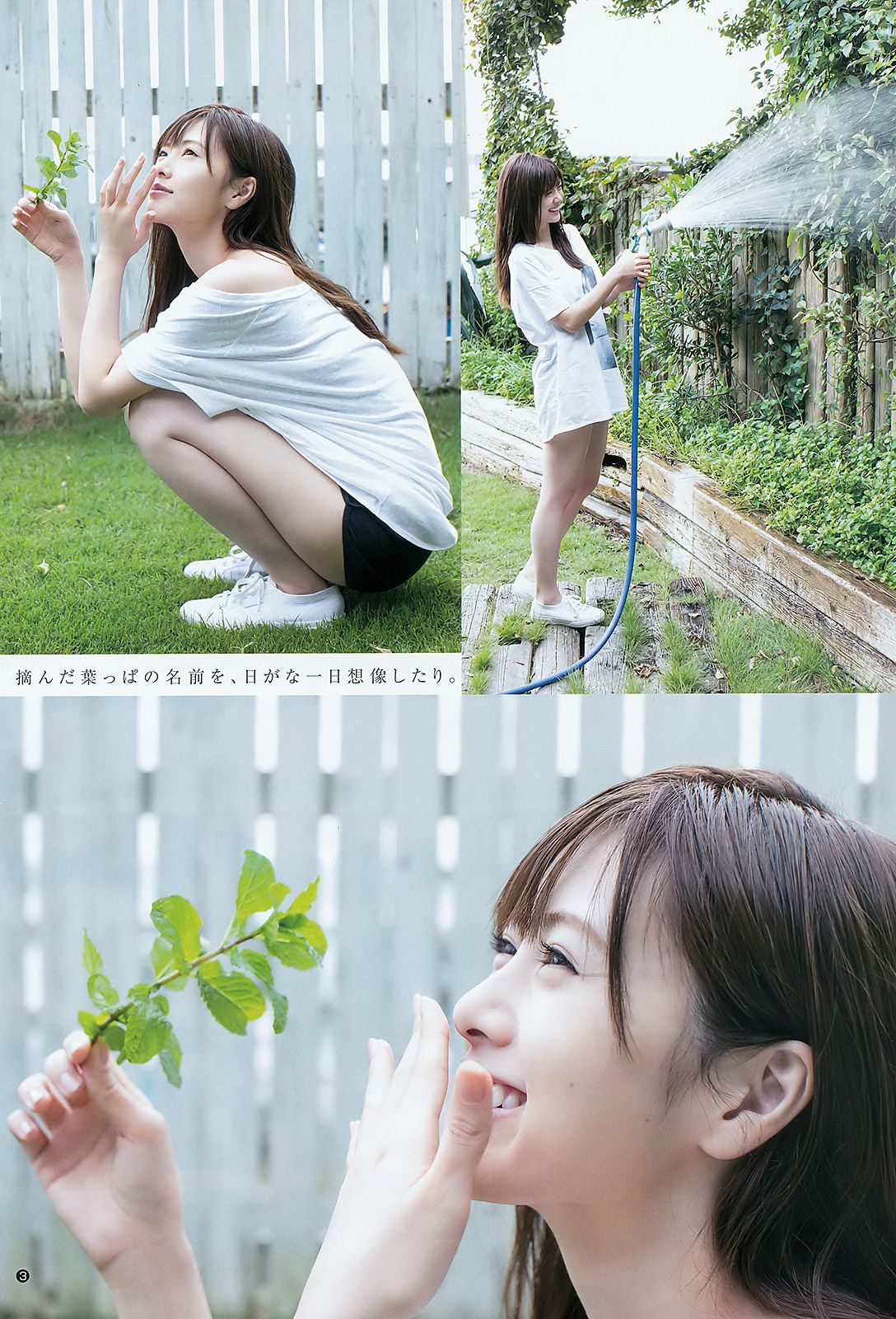 白石麻衣 乃木坂46アンダー [Weekly Young Jump] 2015年No.48 写真杂志/(14P)