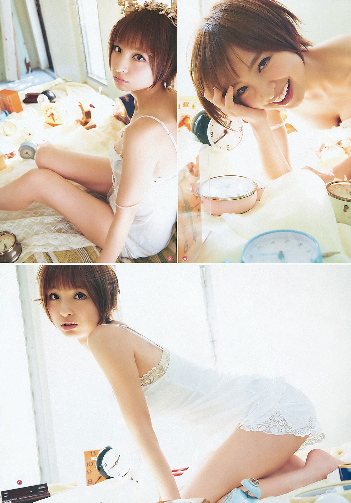 広村美つ美 篠田麻里子 [Weekly Young Jump] 2012年No.24 写真杂志/(9P)