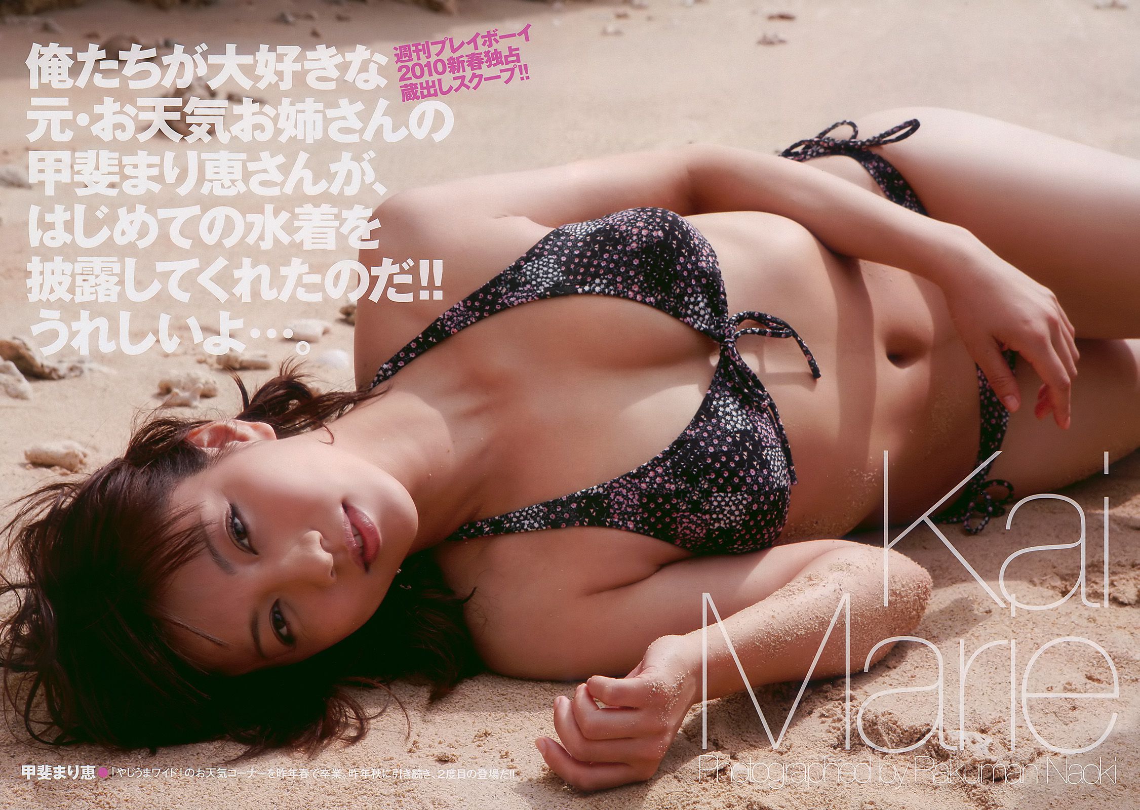 水川あさみ 柏木由纪 甲斐まり恵 黒川智花 藤井美菜 [Weekly Playboy] 2010年No.03-04 写真杂志/(51P)