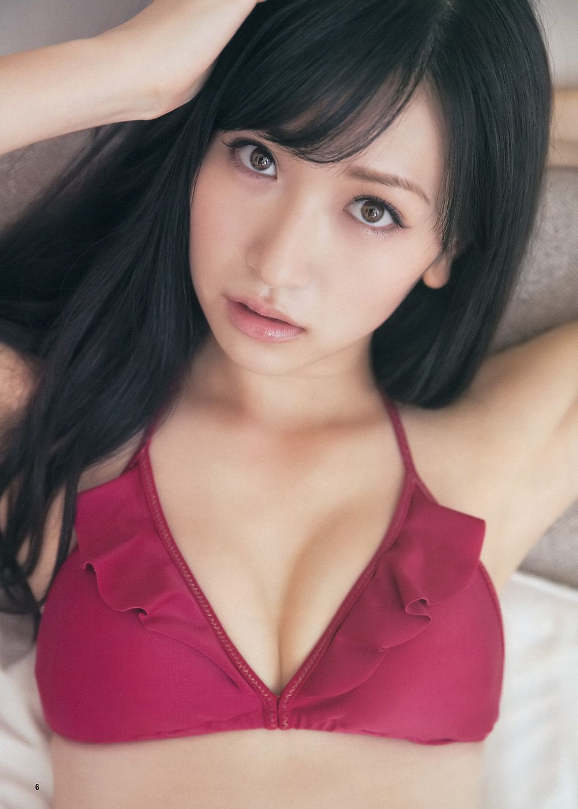 横山ルリカ 奥村真友里 富永美杜 [Weekly Young Jump] 2014年No.03 写真杂志/(12P)