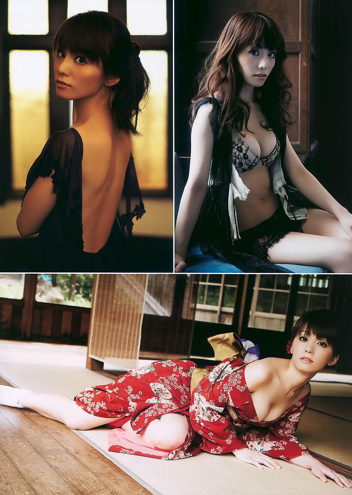 柏木由紀 さとう里香 森崎友紀 周韦彤 手島優 [Weekly Playboy] 2010年No.37 写真杂志/(37P)