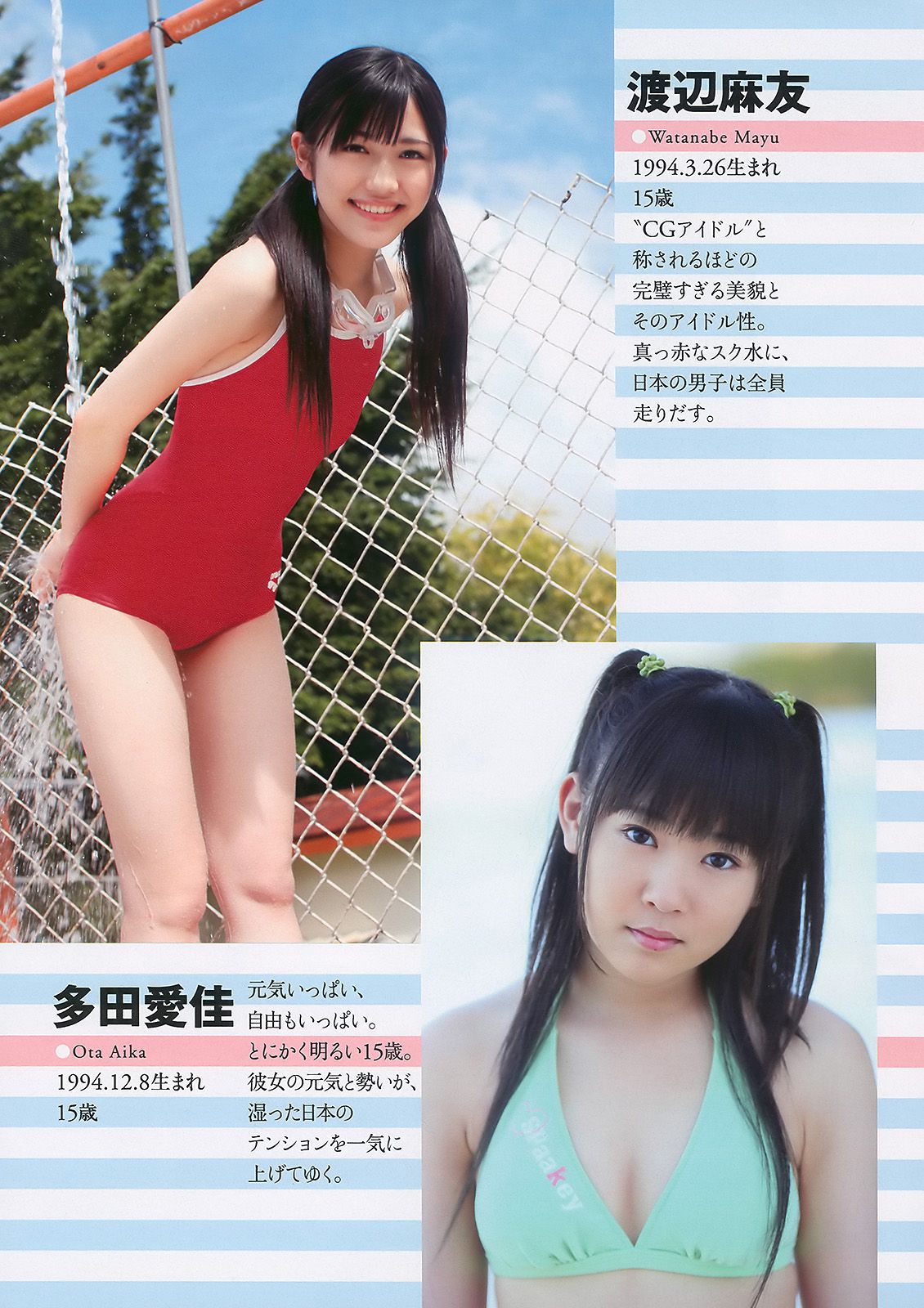 堀北真希 次原かな 杉原杏璃 SKE48 三宅ひとみ [Weekly Playboy] 2010年No.13 写真杂志/(28P)