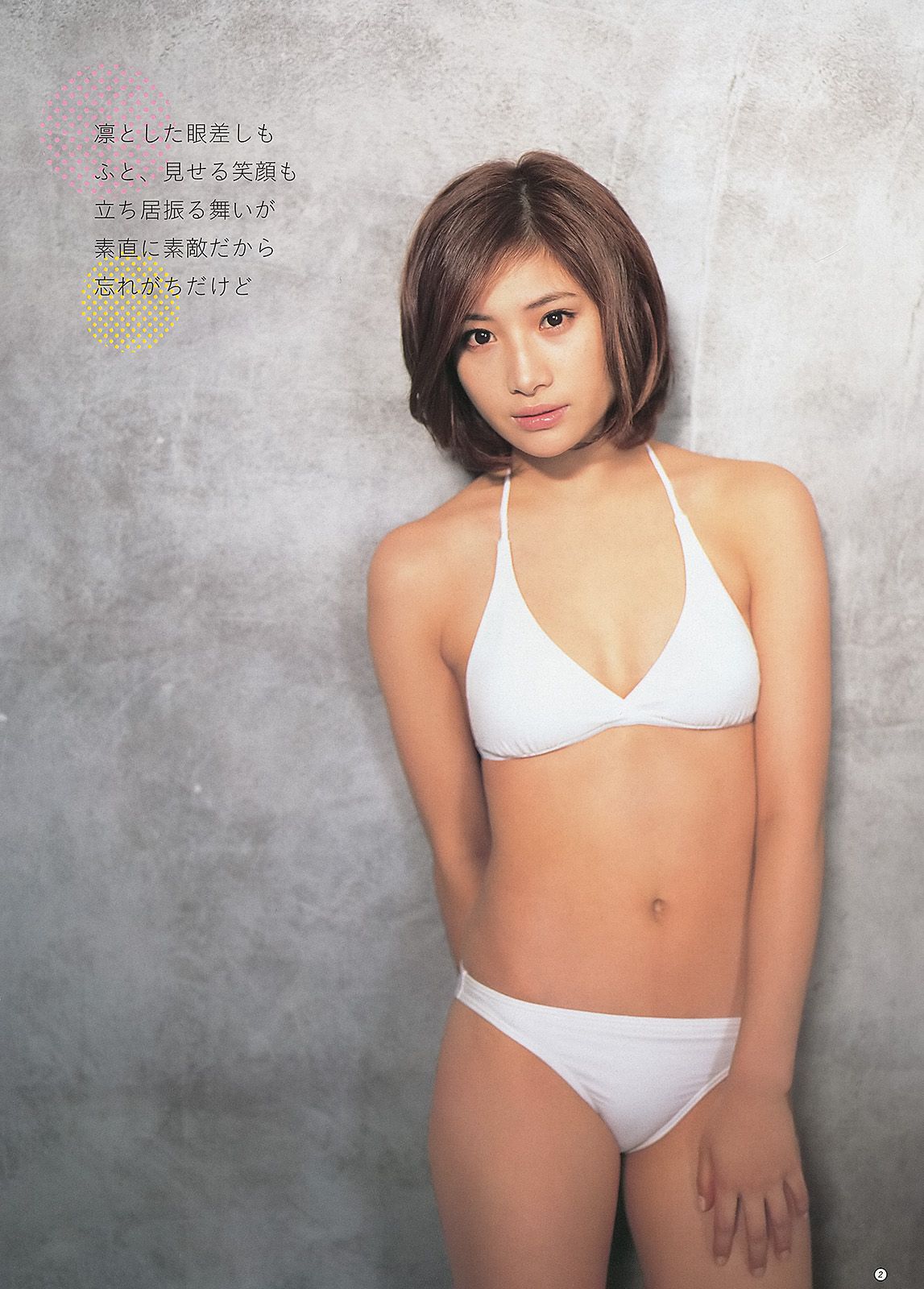 小嶋陽菜 入山杏奈 菊地翔子 [Weekly Young Jump] 2013年No.13 写真杂志/(20P)