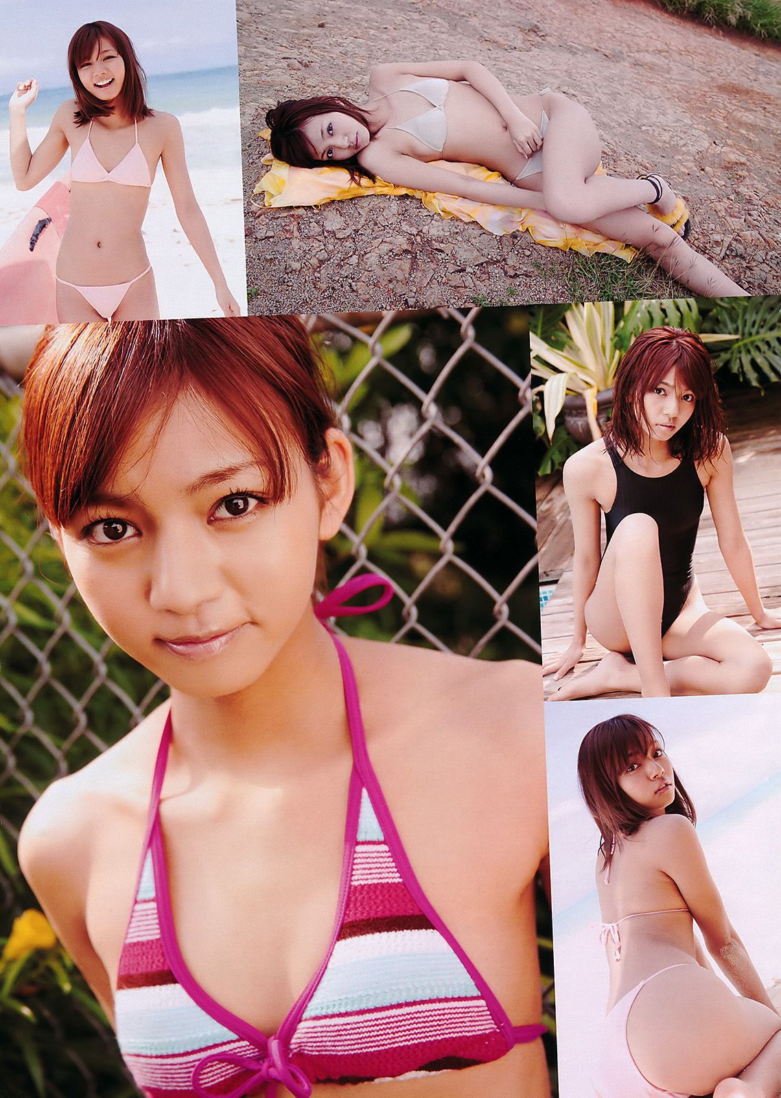 江口爱实 中村静香 にわみきほ 石桥杏奈 甲斐まり恵 [Weekly Playboy] 2011年No.26 写真杂志/(34P)