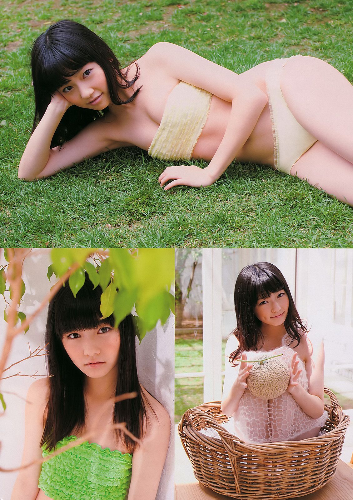 AKB48 下京庆子 上原多香子 西田麻衣 岛崎遥香 西宮七海 [Weekly Playboy] 2011年No.23 写真杂志/(45P)