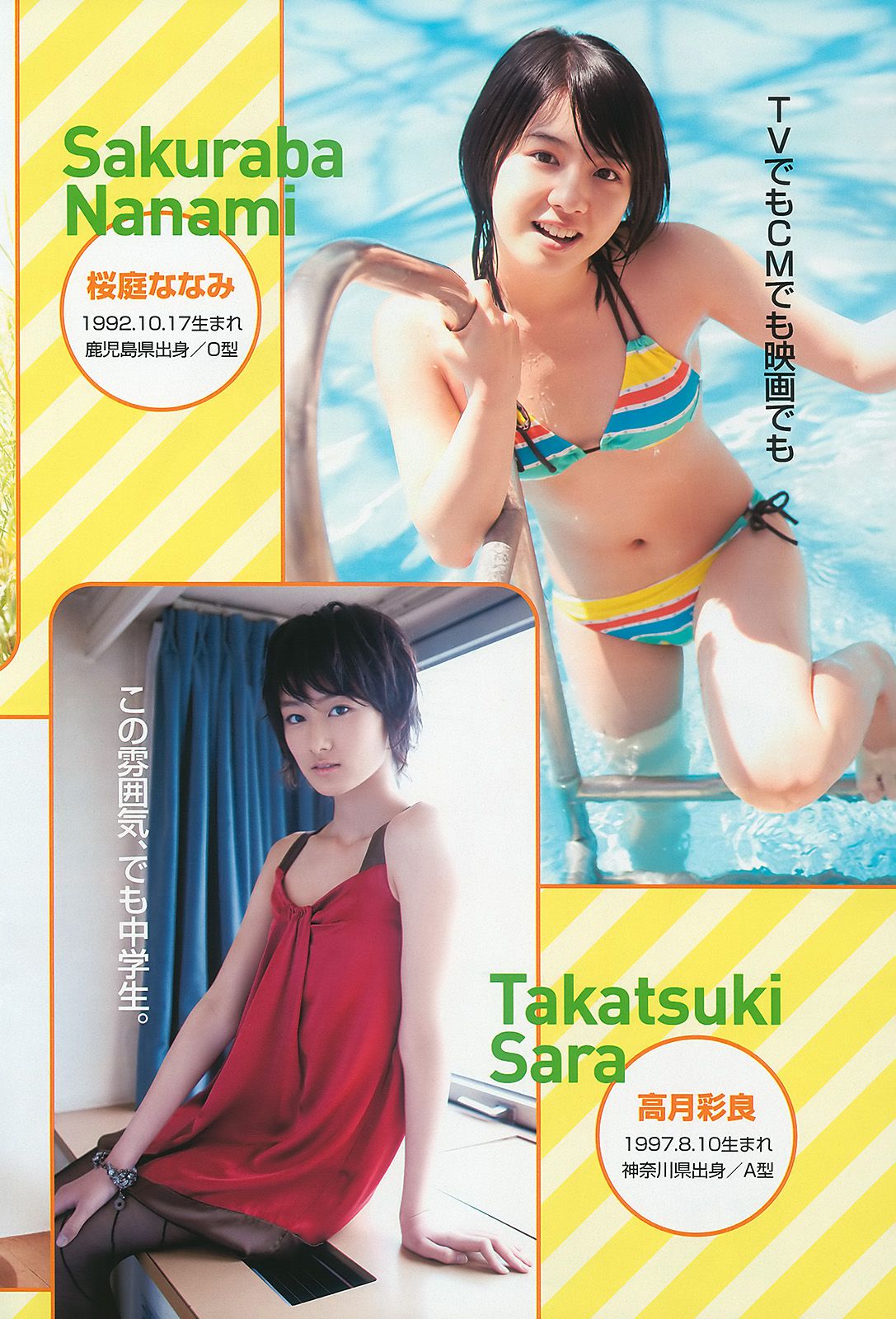 篠田麻里子 大島優子 村上友梨 神戸蘭子 福本幸子 小野恵令奈 [Weekly Playboy] 2010年No.28 写真杂志/(30P)