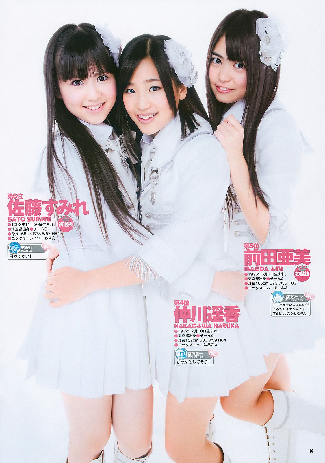 岡本玲 AKB48 [Weekly Young Jump] 2011年No.02 写真杂志/(14P)