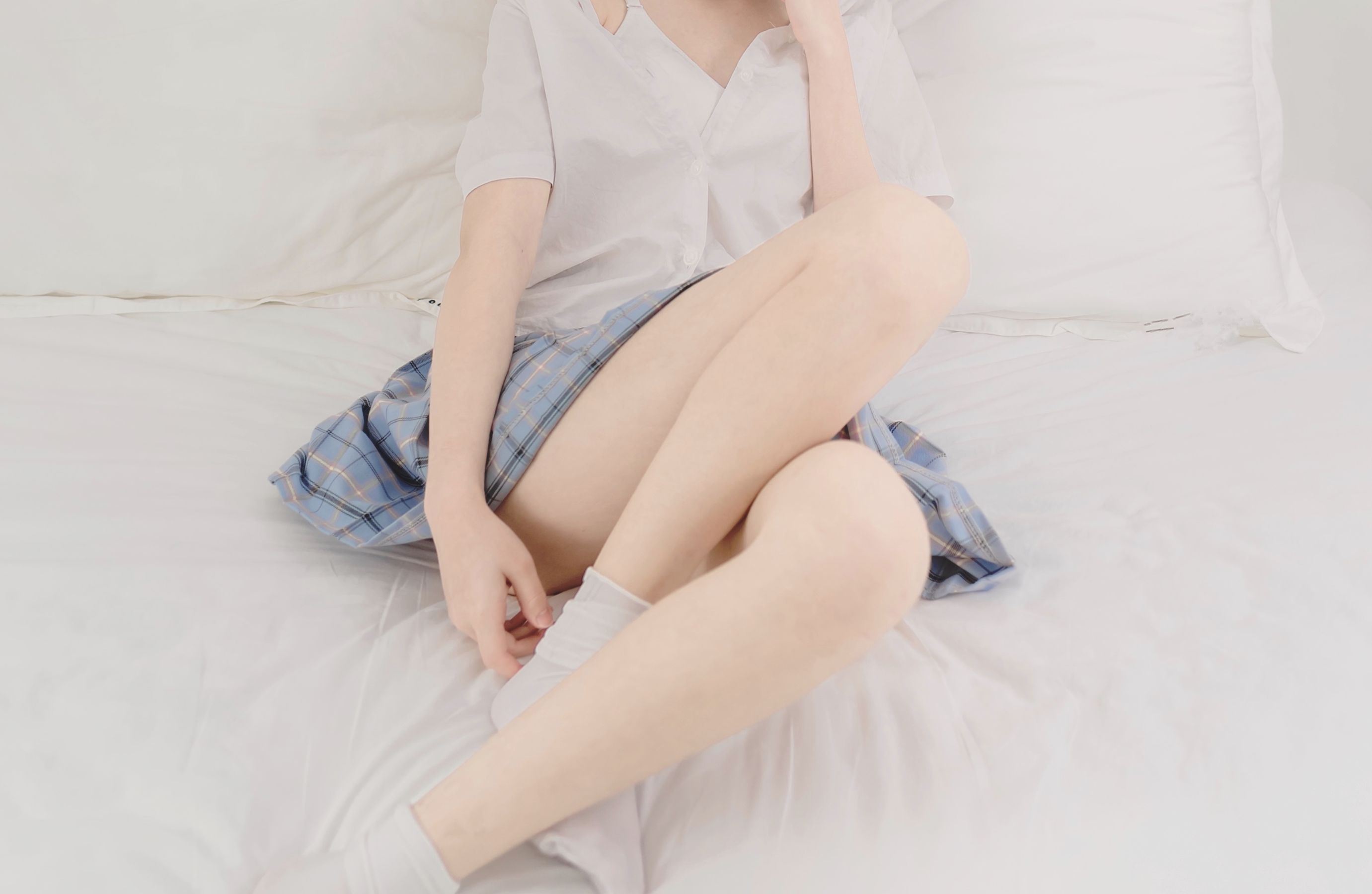 动漫博主南桃Momoko 绫波丽制服/(23P)