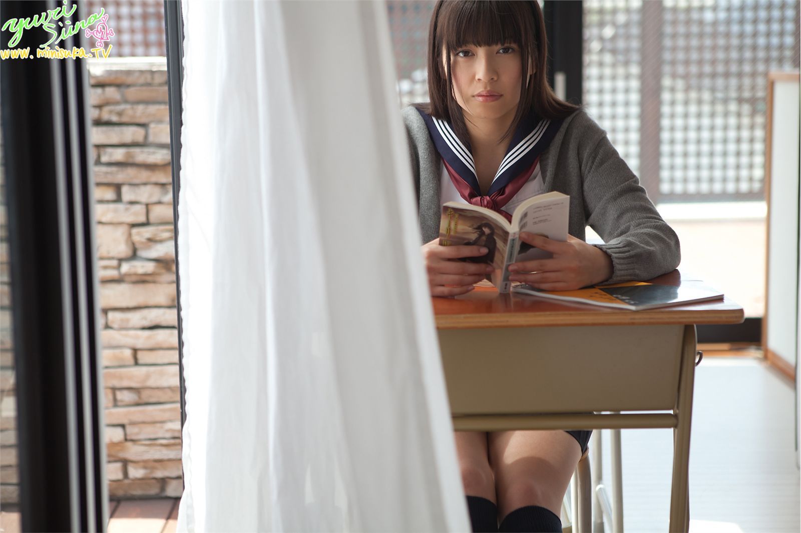 椎名遊莉 Yuuri Shiina 现役女子高生 [Minisuka.tv]/(109P)