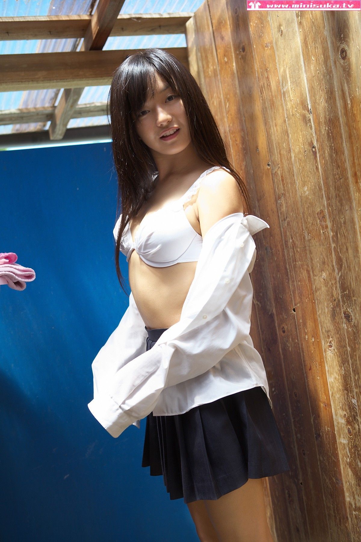 山中真由美 第一部 现役女子高生 [Minisuka.tv] Special Gallery/(110P)