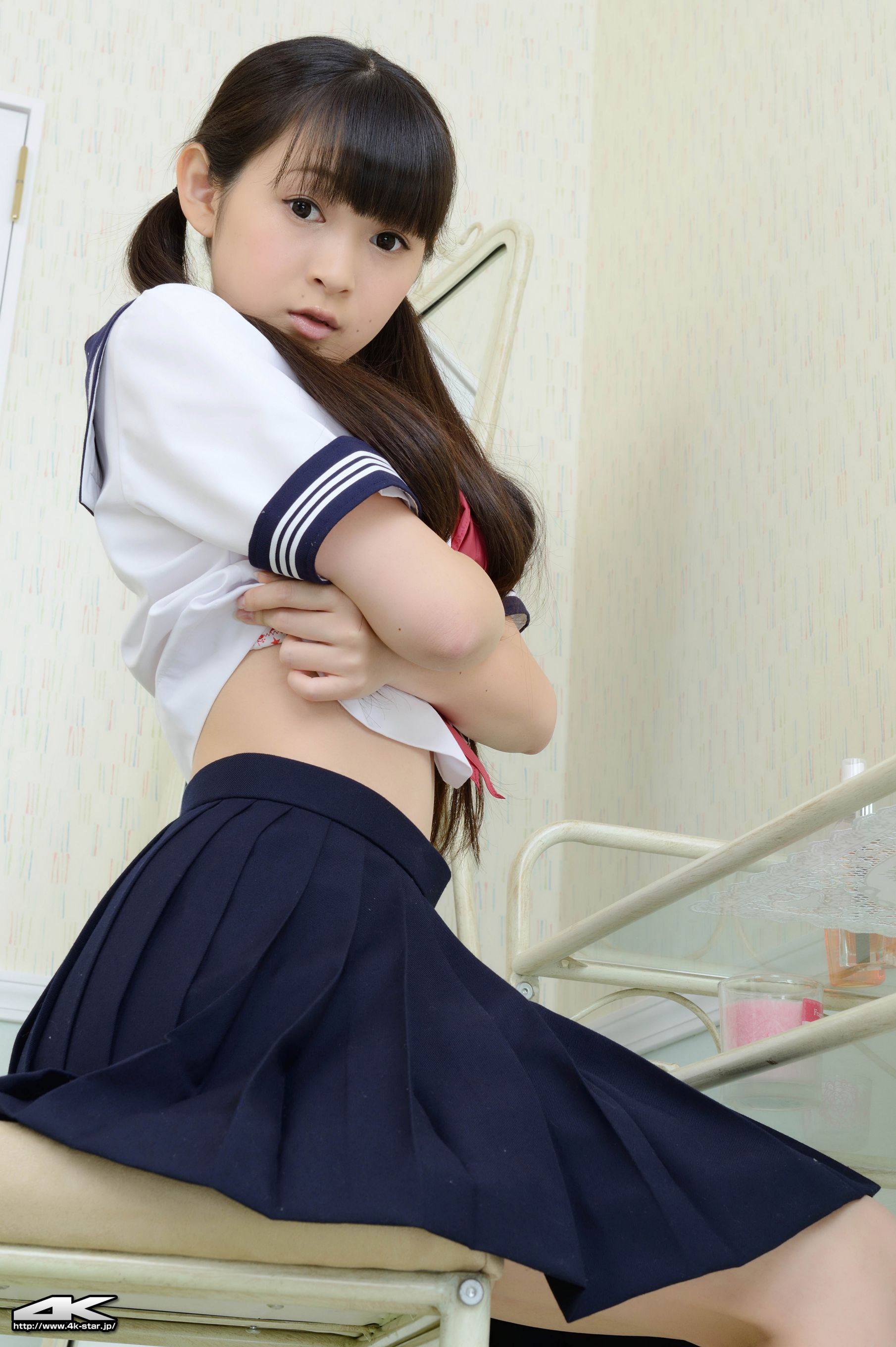 [4K-STAR] NO.00235 桃原里香 School Girl JK制服/(110P)