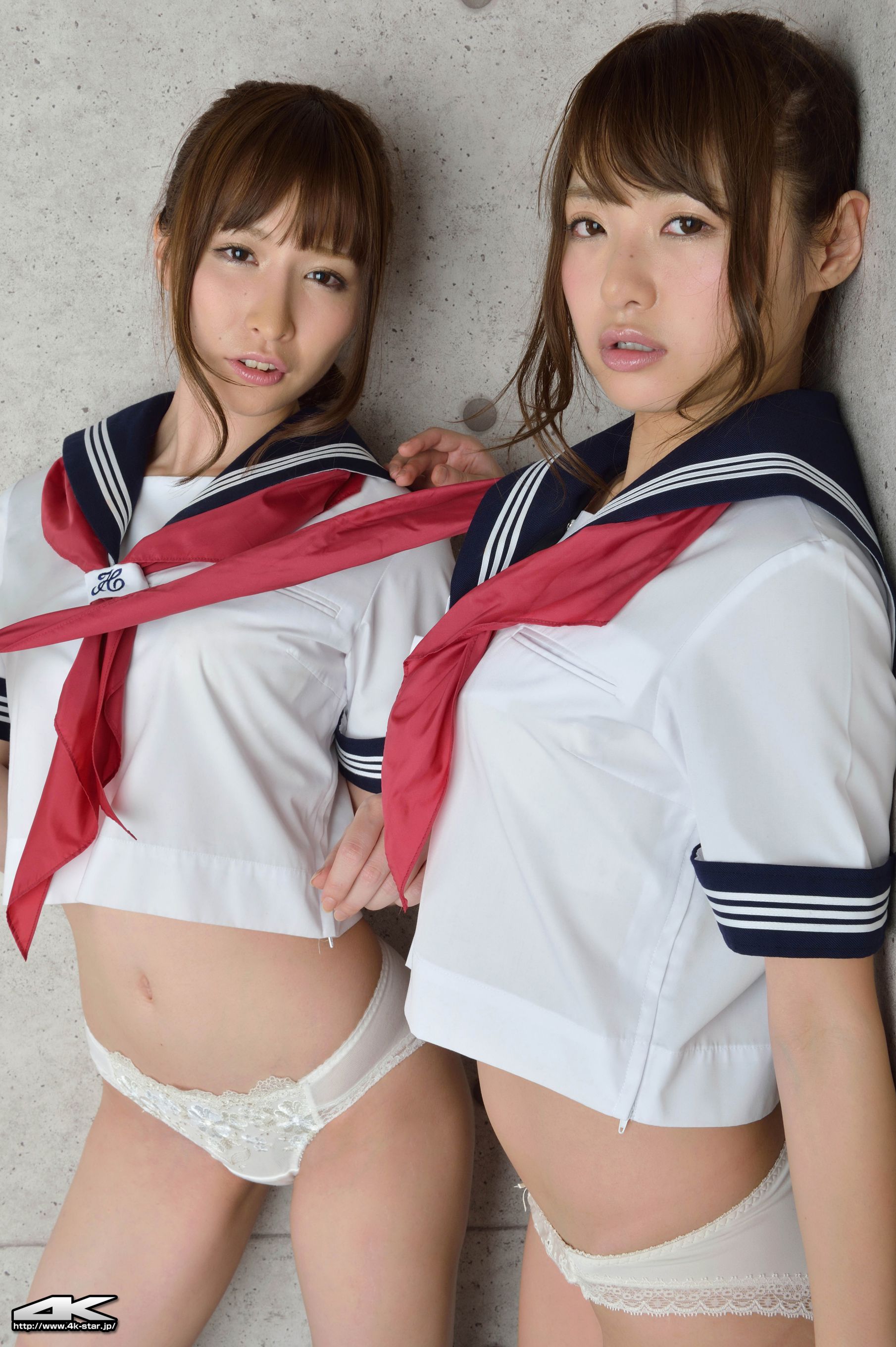 [4K-STAR] NO.00109 Yoshimi sisters 吉見姐妹 School Girl 学生装/(85P)